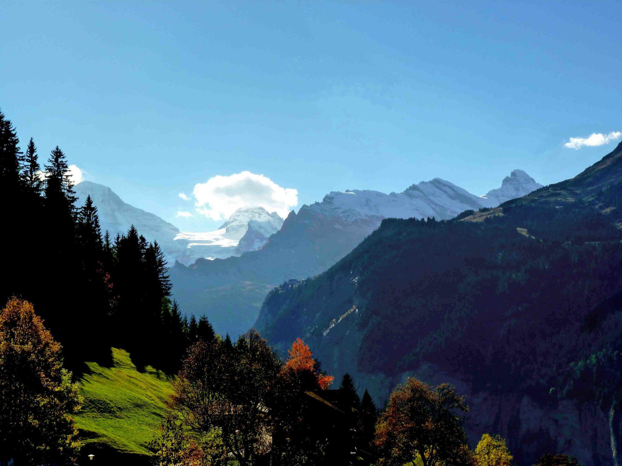 Foto 11 - Apartamento de 2 habitaciones en Lauterbrunnen con vistas a la montaña