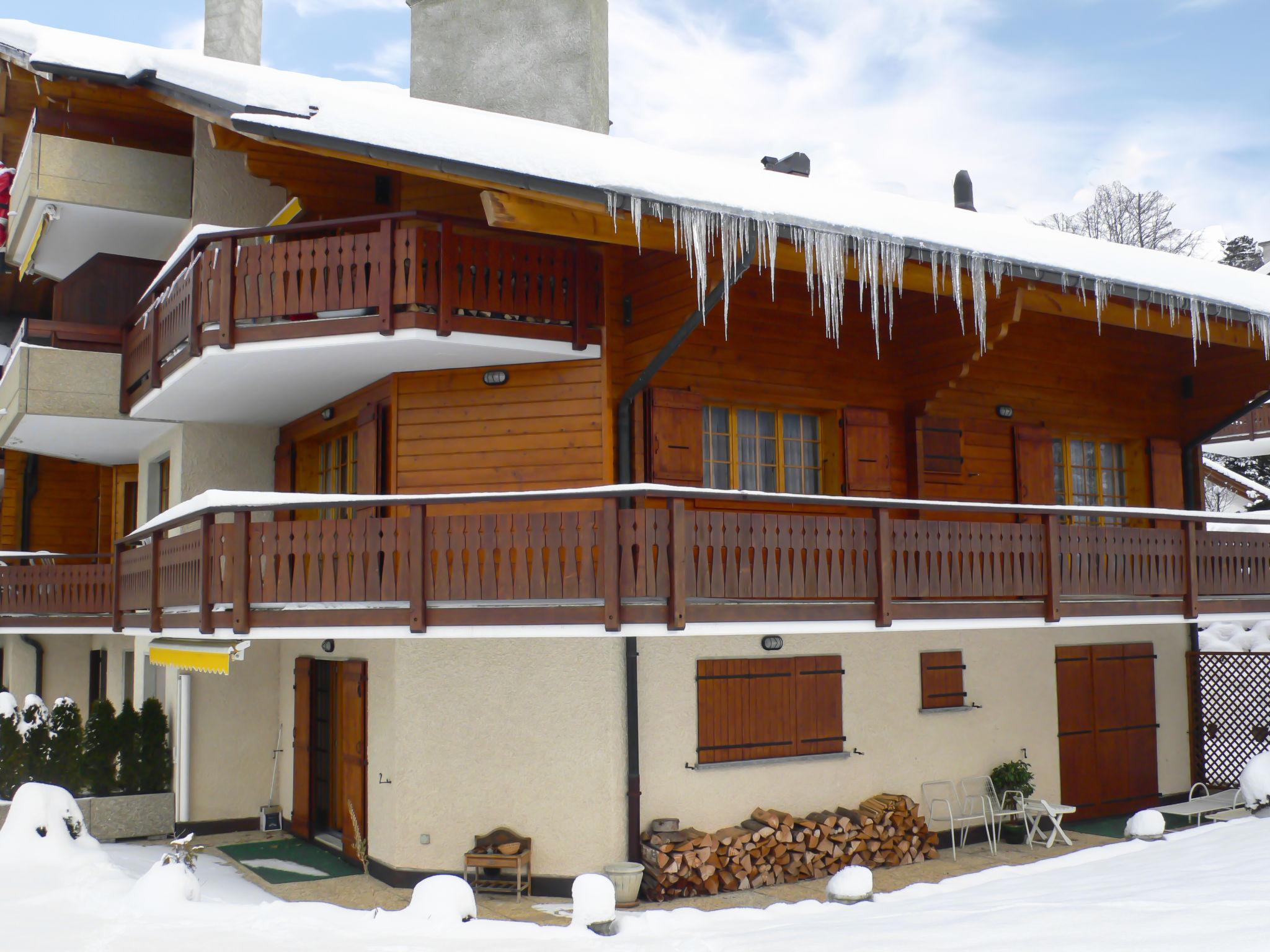 Photo 20 - 4 bedroom Apartment in Ollon with sauna and mountain view