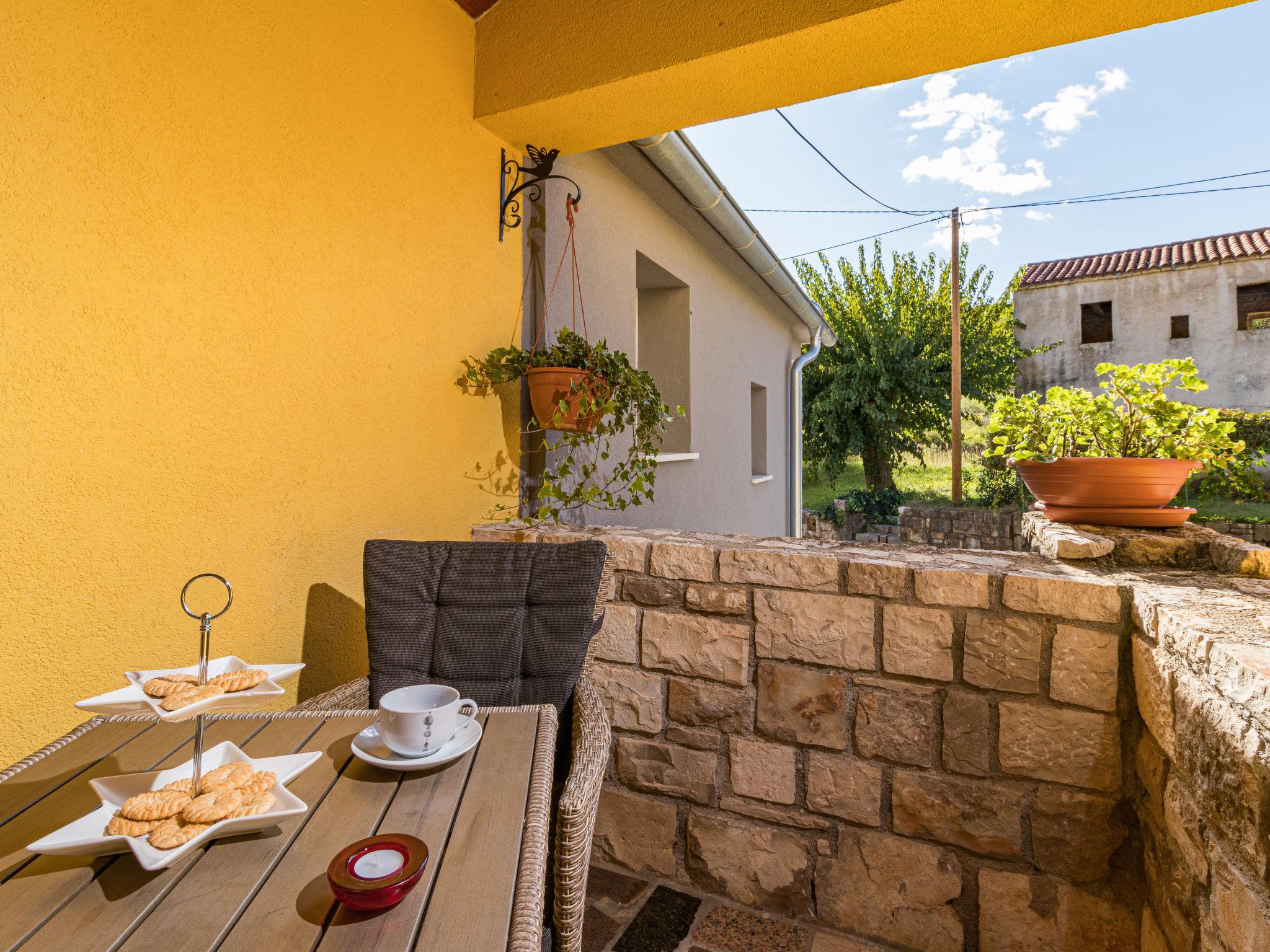 Foto 9 - Casa de 2 quartos em Pićan com piscina privada e terraço