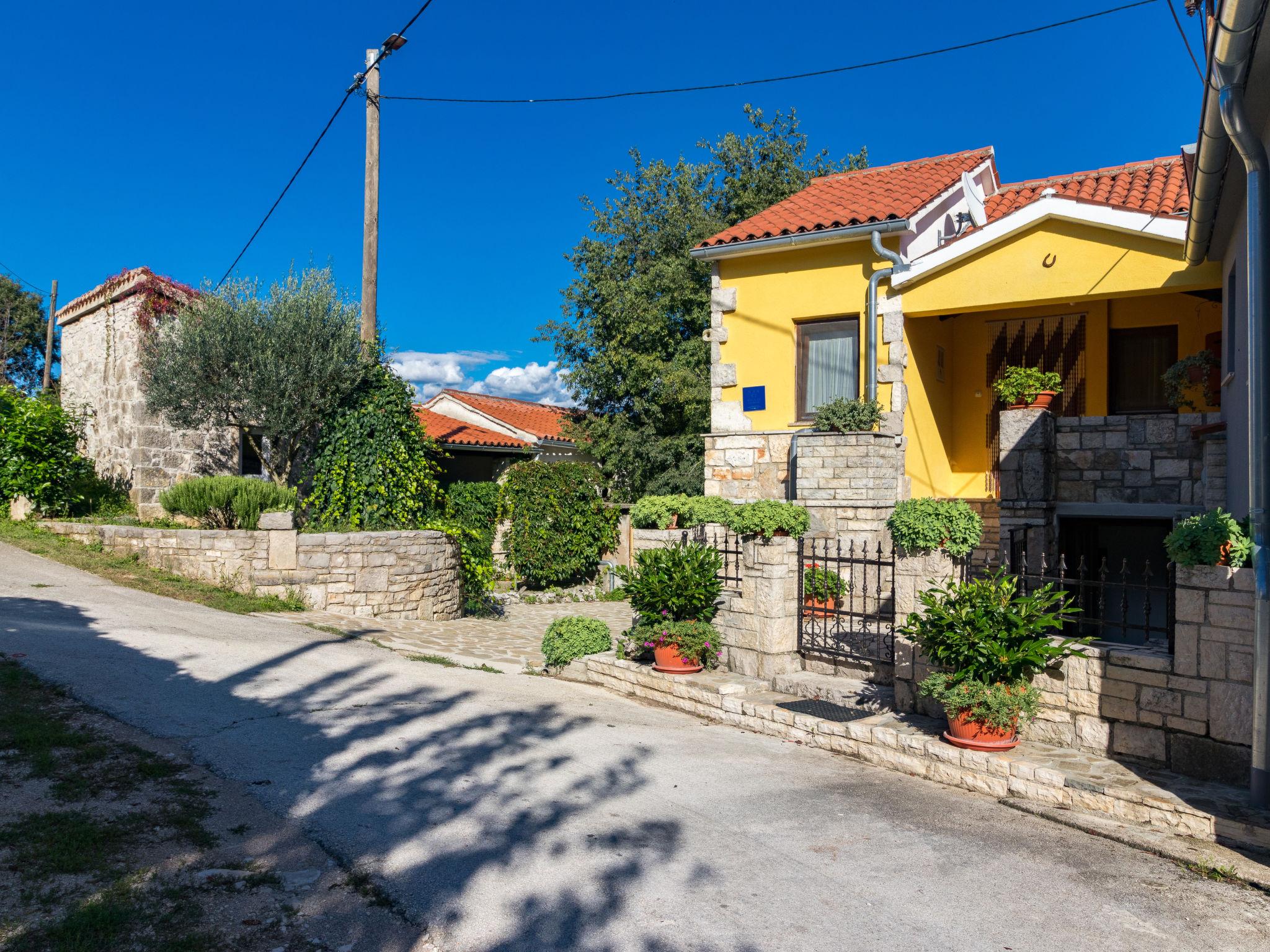 Foto 33 - Casa de 2 quartos em Pićan com piscina privada e terraço