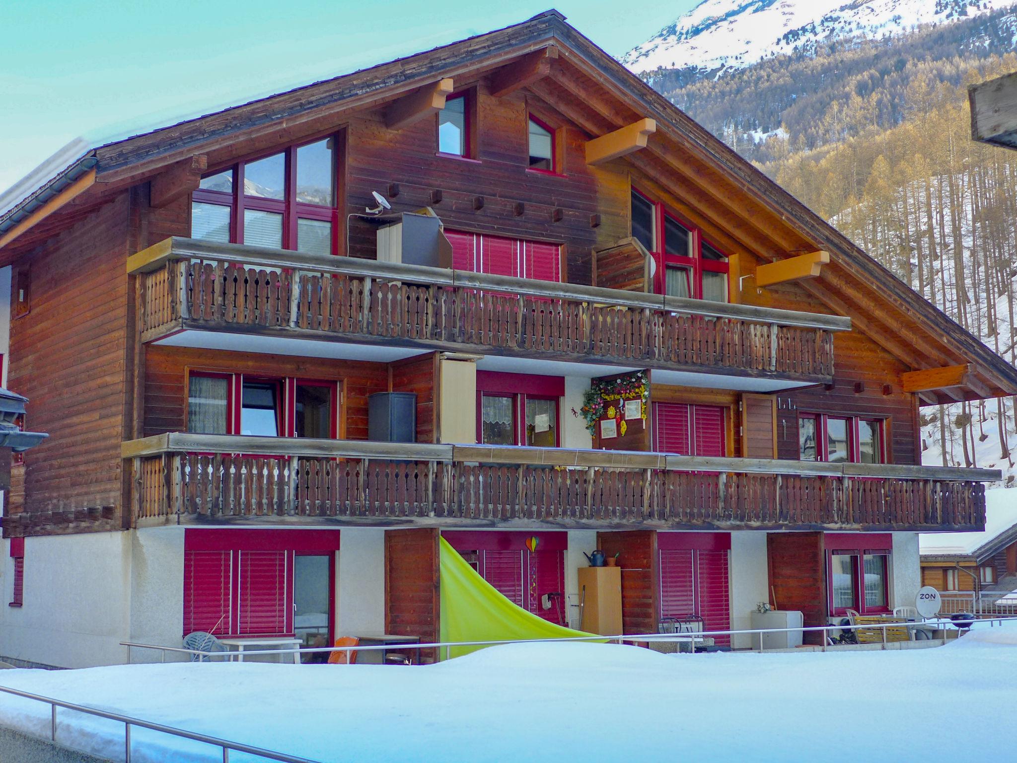 Foto 19 - Apartamento de 1 habitación en Zermatt con terraza y vistas a la montaña