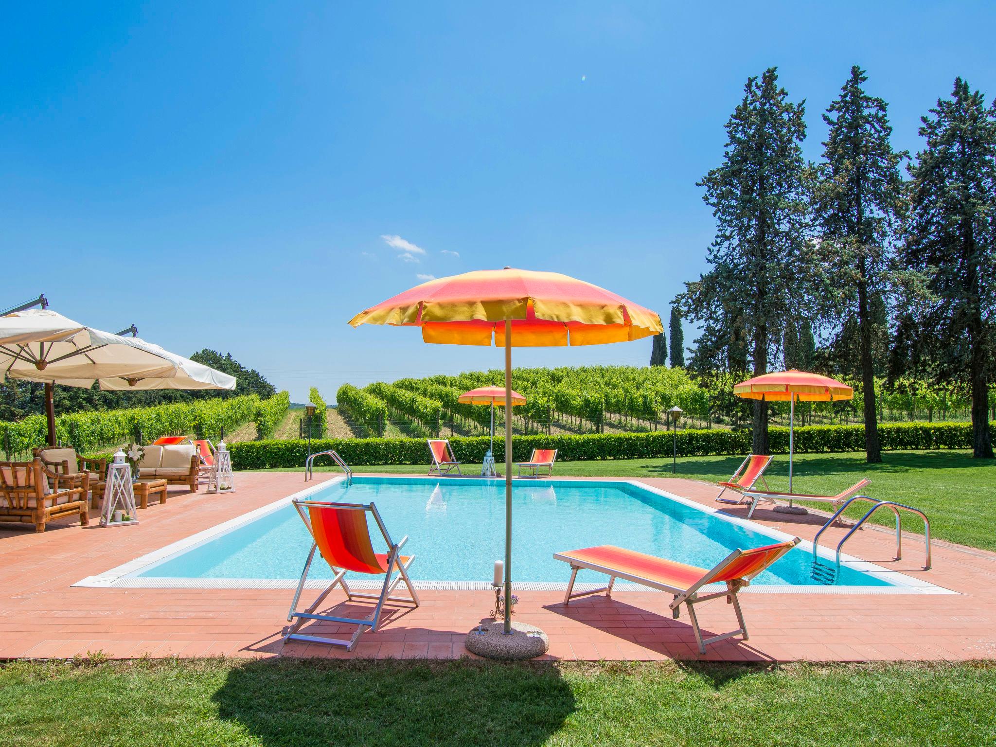 Foto 3 - Casa con 5 camere da letto a Gambassi Terme con piscina privata e giardino