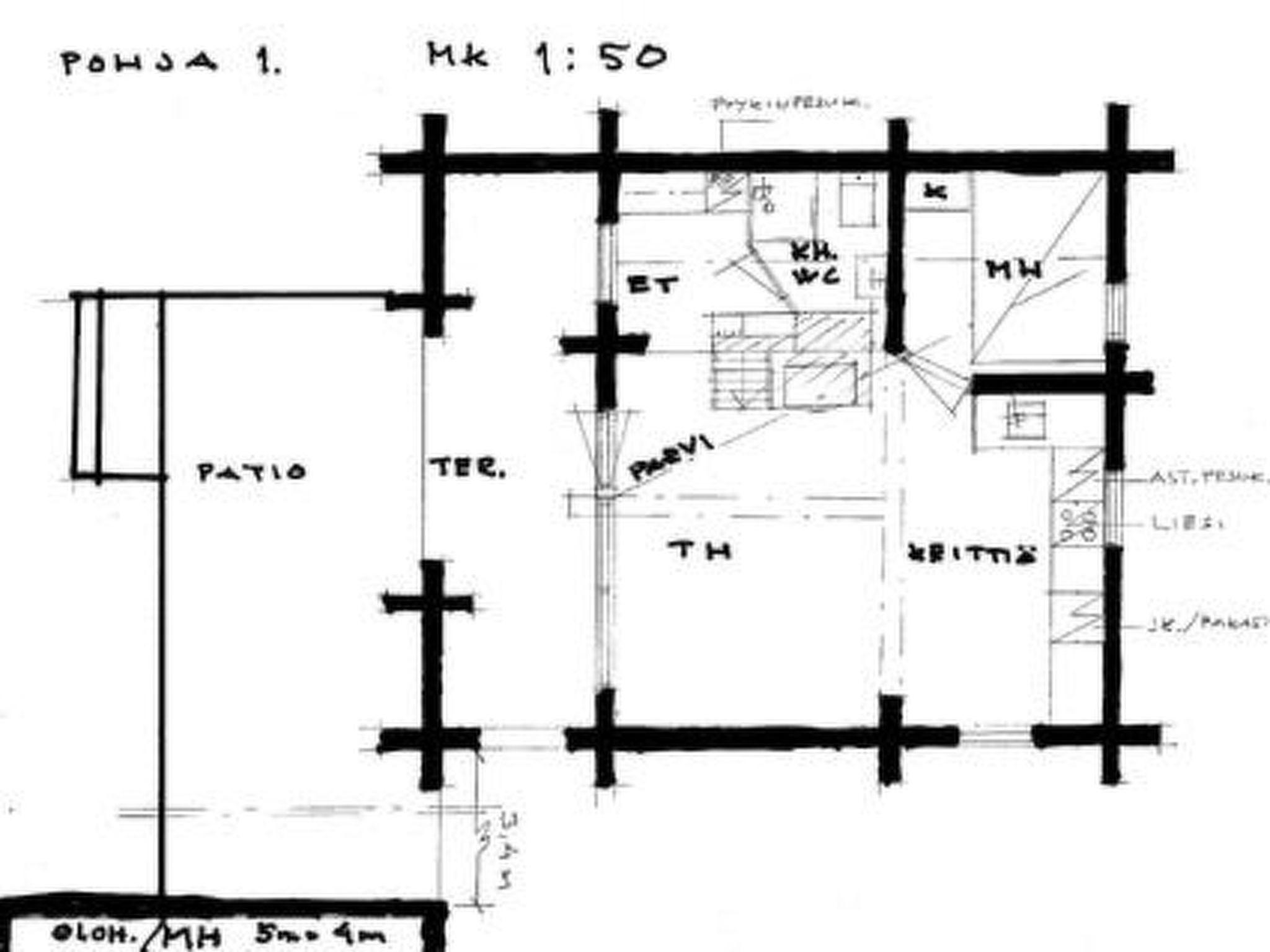 Foto 14 - Haus mit 1 Schlafzimmer in Ähtäri mit sauna