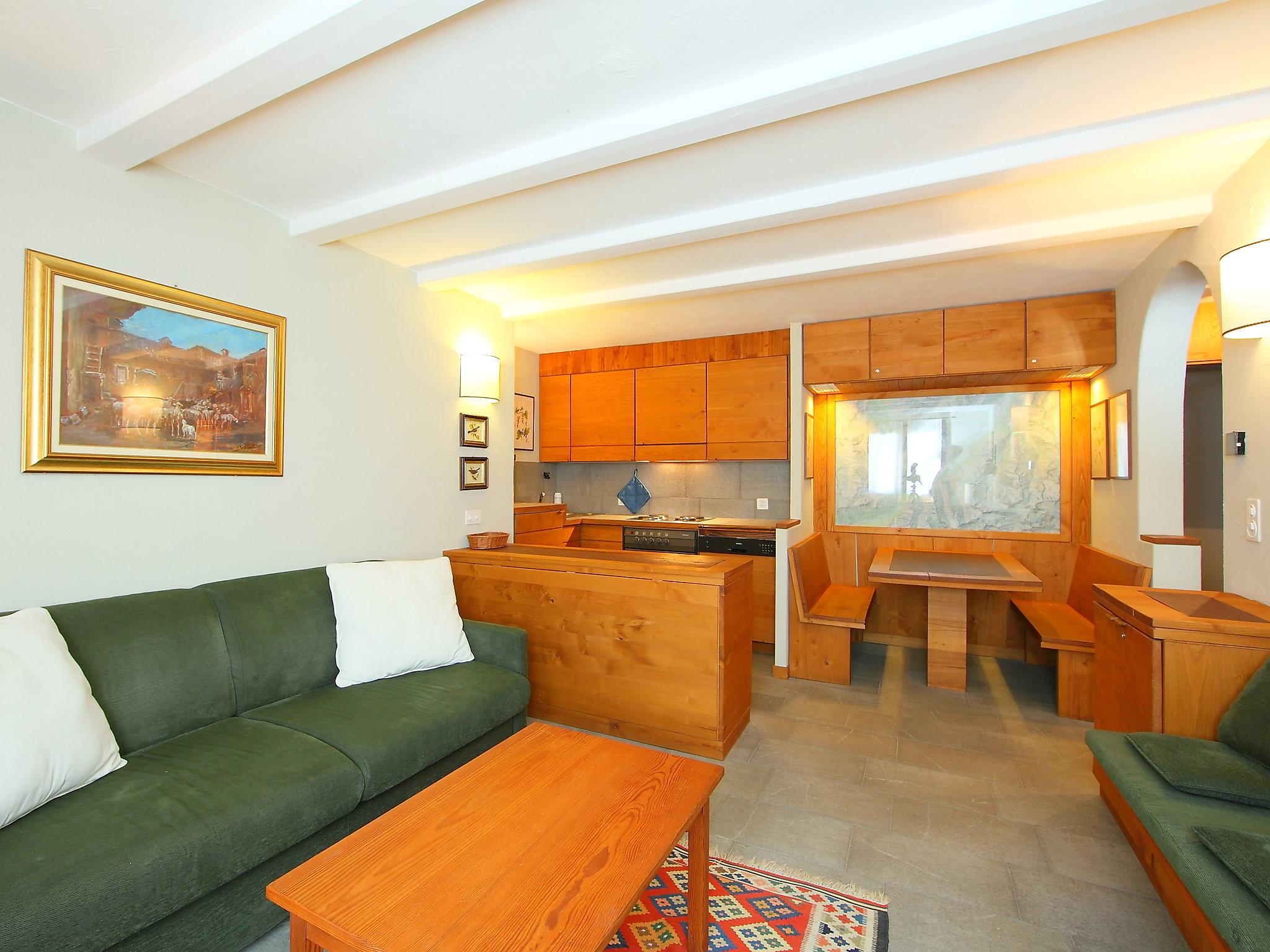 Foto 7 - Appartamento con 1 camera da letto a Silvaplana con vista sulle montagne
