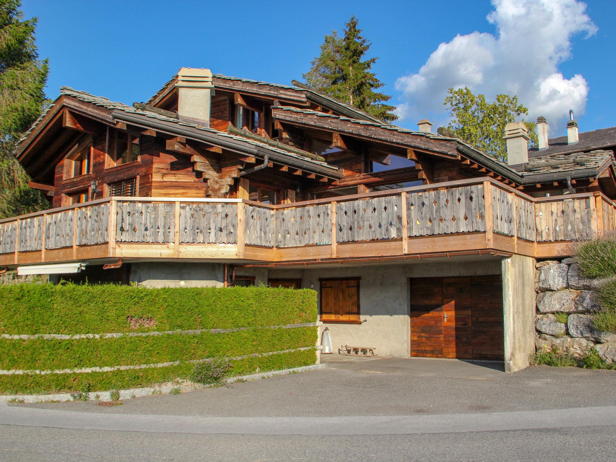 Foto 1 - Casa de 3 habitaciones en Nendaz con jardín y vistas a la montaña