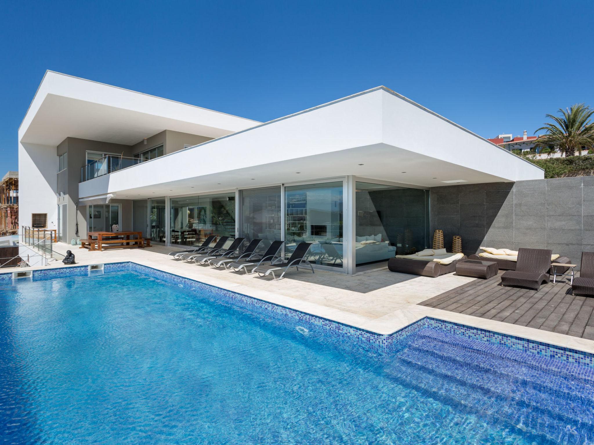 Foto 1 - Casa de 5 habitaciones en Lagoa con piscina privada y vistas al mar