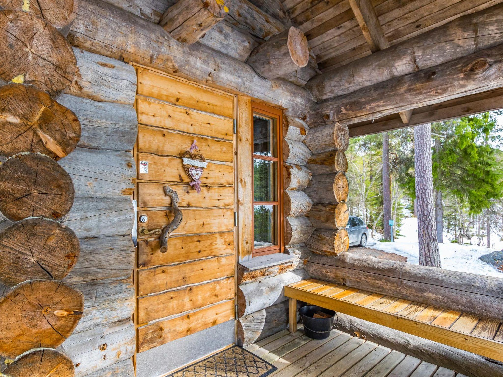 Foto 5 - Casa de 3 quartos em Kuusamo com sauna e vista para a montanha