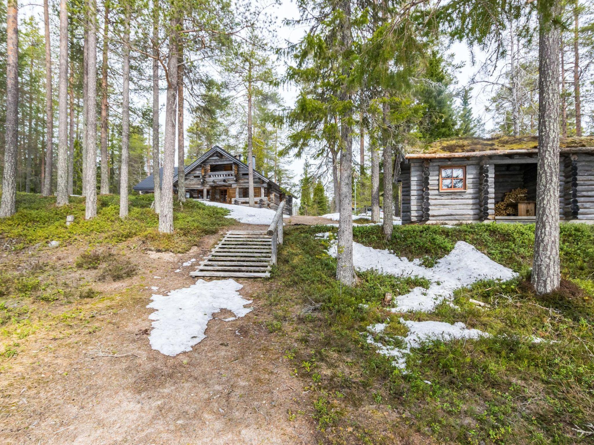 Foto 28 - Casa con 3 camere da letto a Kuusamo con sauna e vista sulle montagne