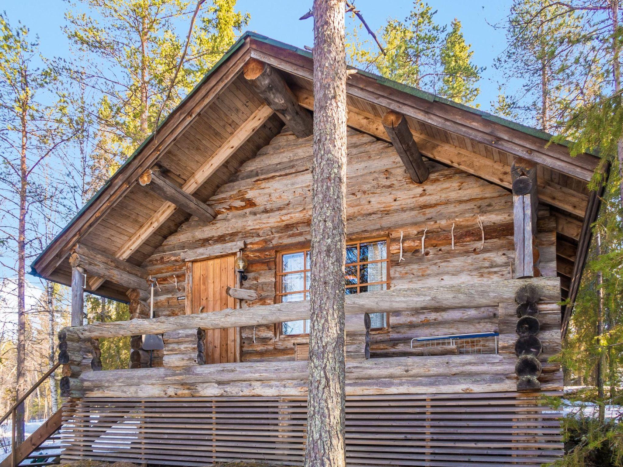 Foto 1 - Casa de 1 quarto em Kuusamo com sauna e vista para a montanha