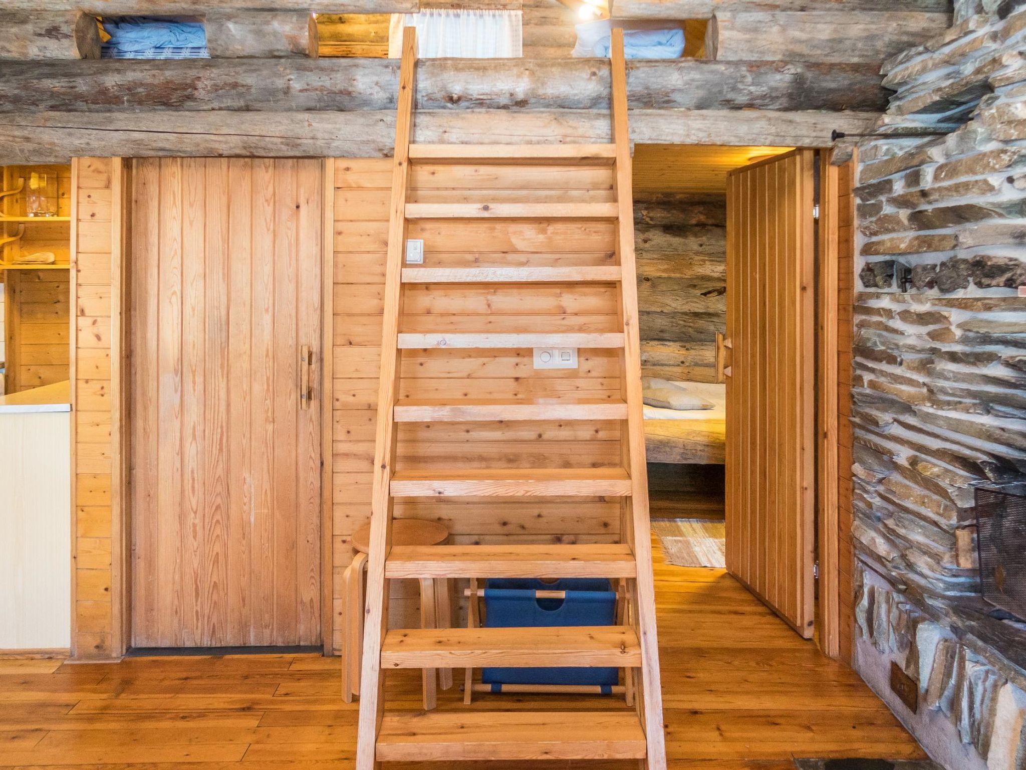 Foto 8 - Haus mit 1 Schlafzimmer in Kuusamo mit sauna und blick auf die berge