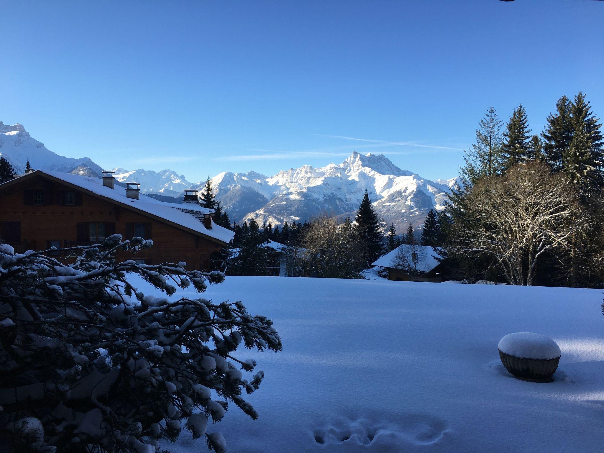 Photo 21 - Appartement de 1 chambre à Ollon avec terrasse et vues sur la montagne