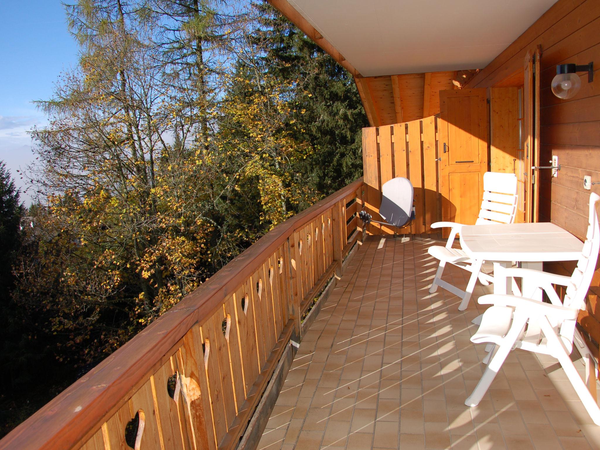 Foto 5 - Apartamento de 1 quarto em Ollon com sauna e vista para a montanha