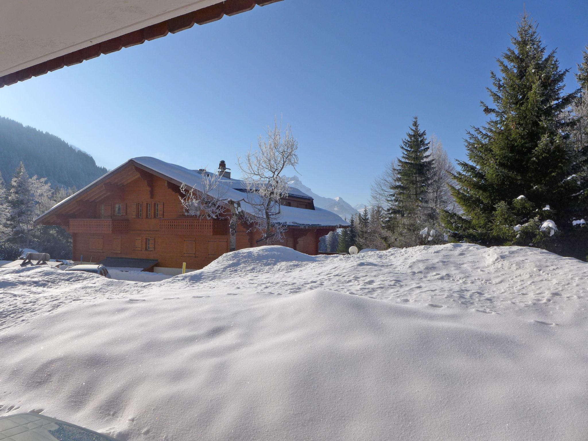 Photo 30 - Appartement de 1 chambre à Ollon avec terrasse et vues sur la montagne