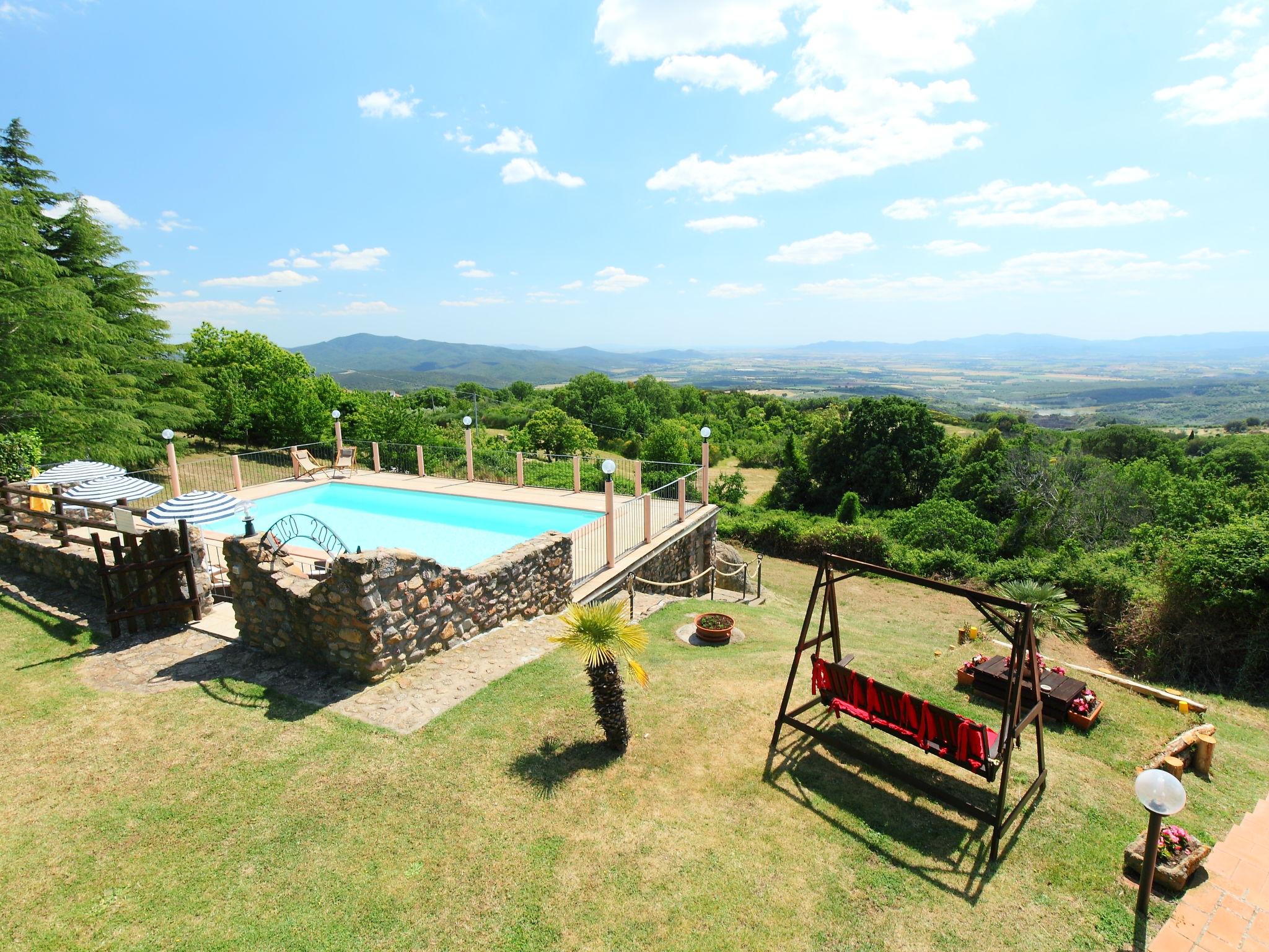 Foto 17 - Casa de 2 quartos em Roccastrada com piscina privada e jardim