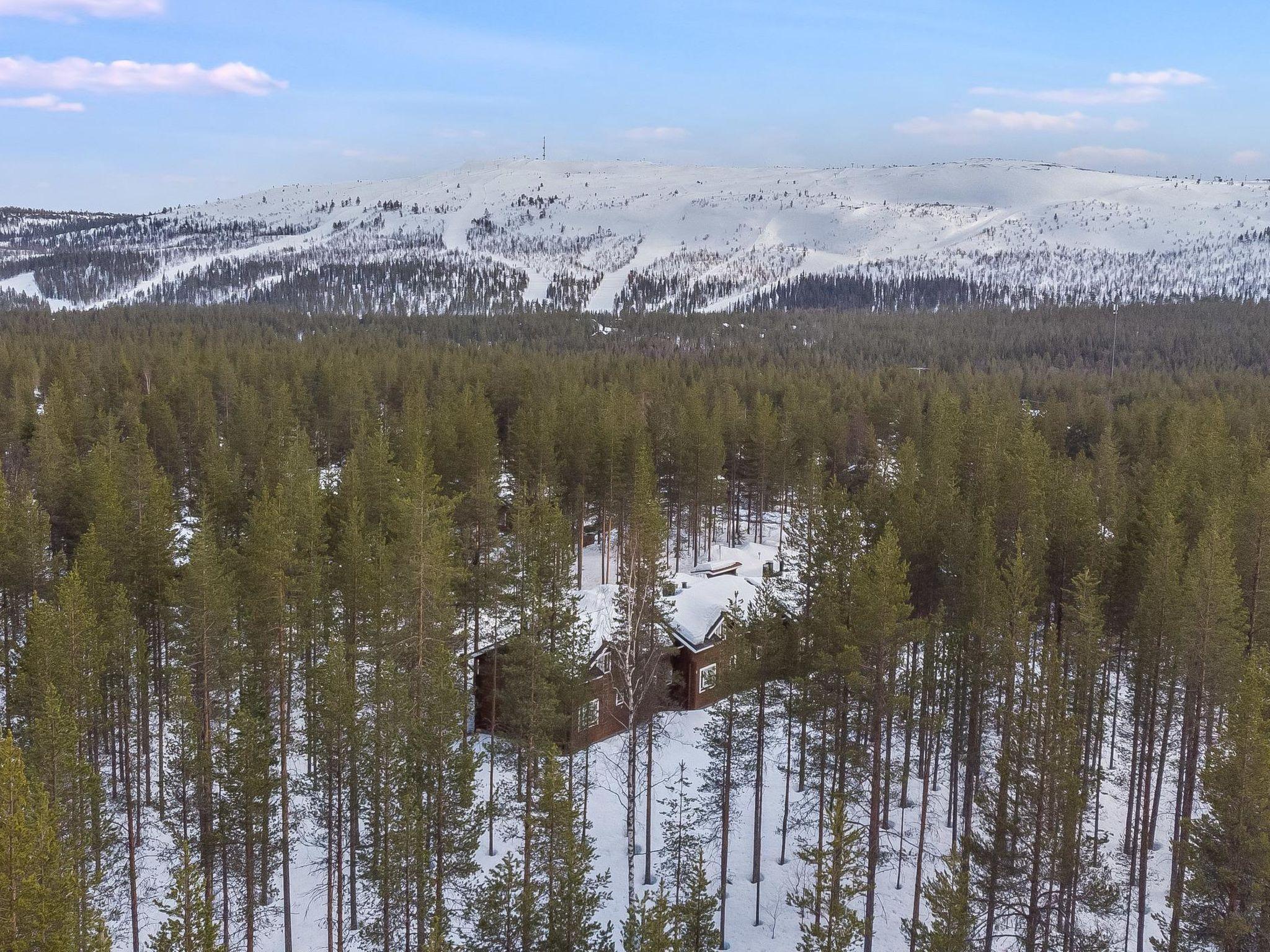 Foto 10 - Haus mit 1 Schlafzimmer in Kittilä mit sauna und blick auf die berge