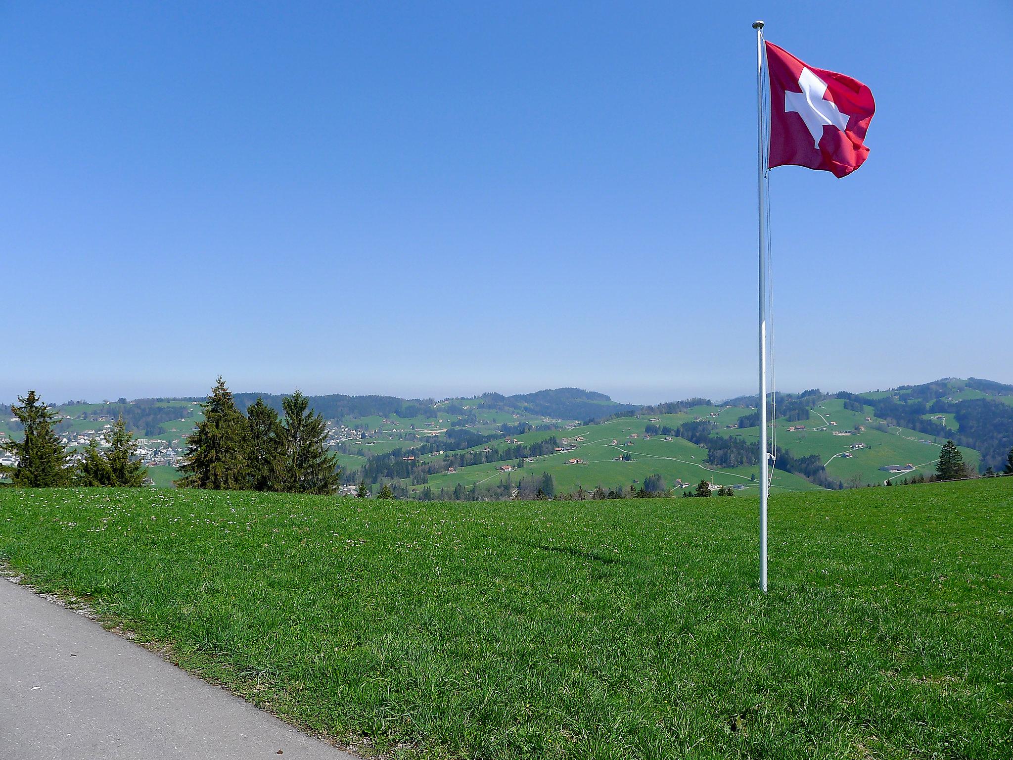 Foto 5 - Appartamento con 2 camere da letto a Schlatt-Haslen con giardino e vista sulle montagne