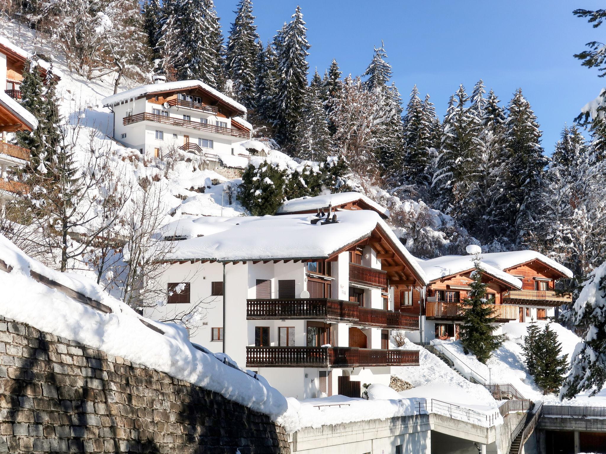 Photo 21 - Appartement de 1 chambre à Laax avec vues sur la montagne