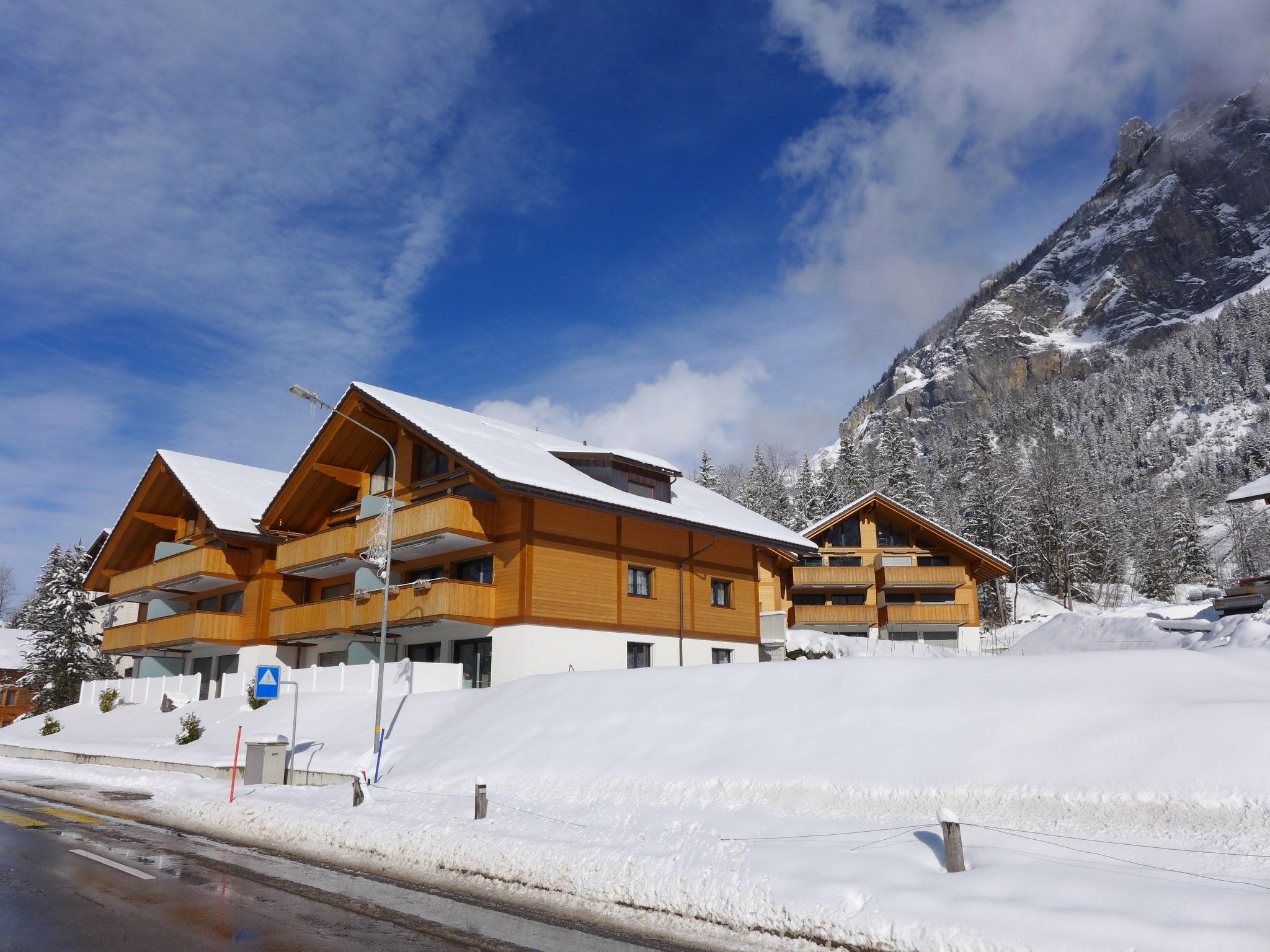 Foto 22 - Appartamento con 2 camere da letto a Kandersteg con vista sulle montagne