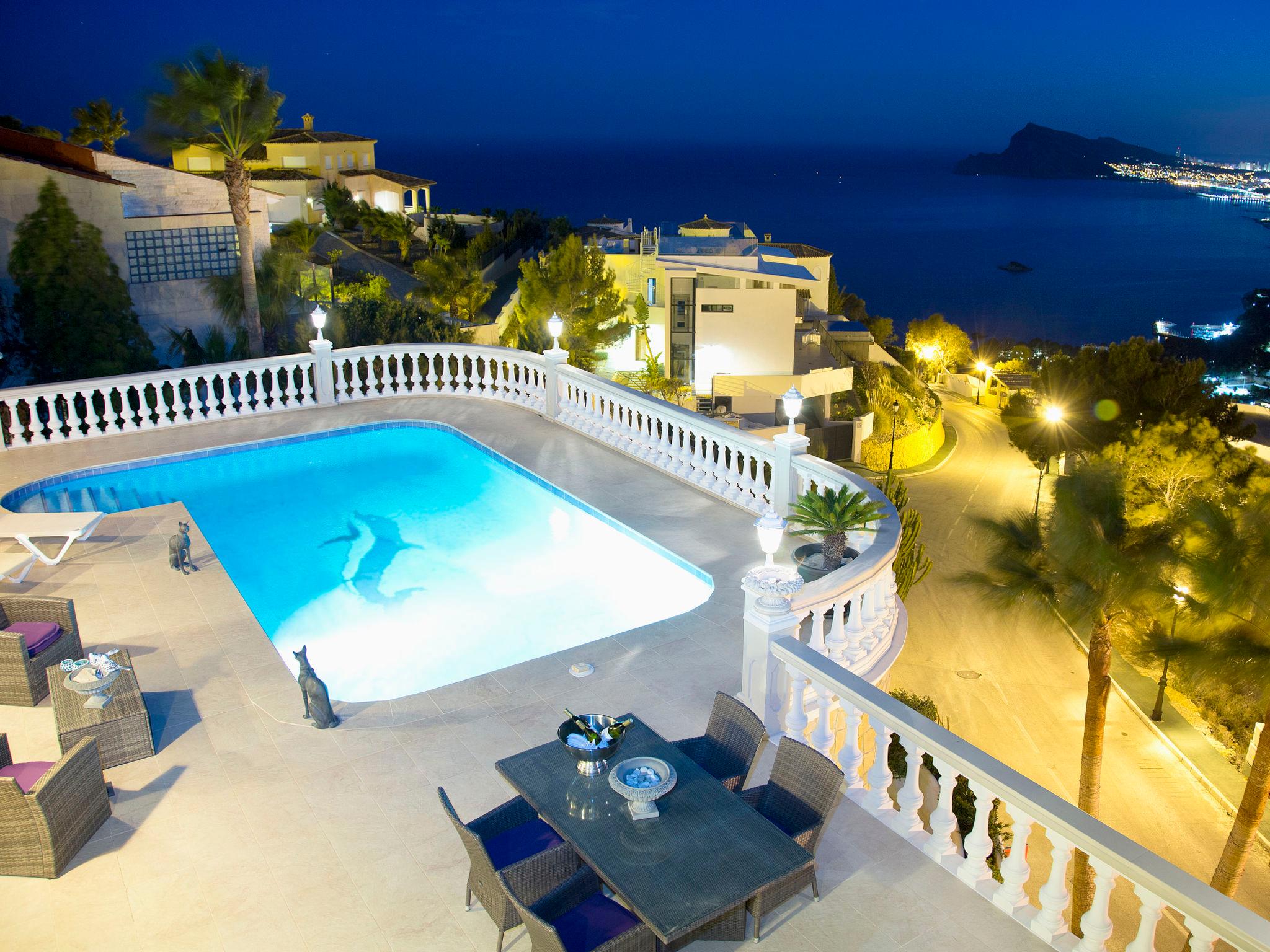 Foto 6 - Casa de 3 quartos em Altea com piscina privada e vistas do mar