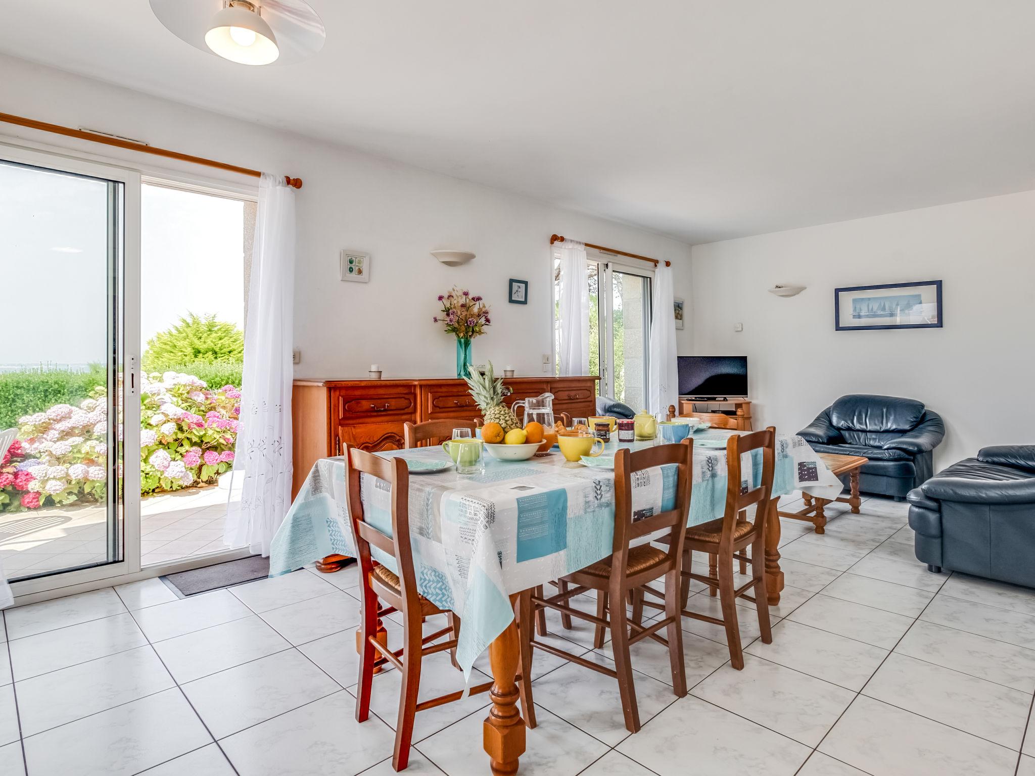 Foto 4 - Casa de 3 habitaciones en Saint-Pierre-Quiberon con jardín y vistas al mar