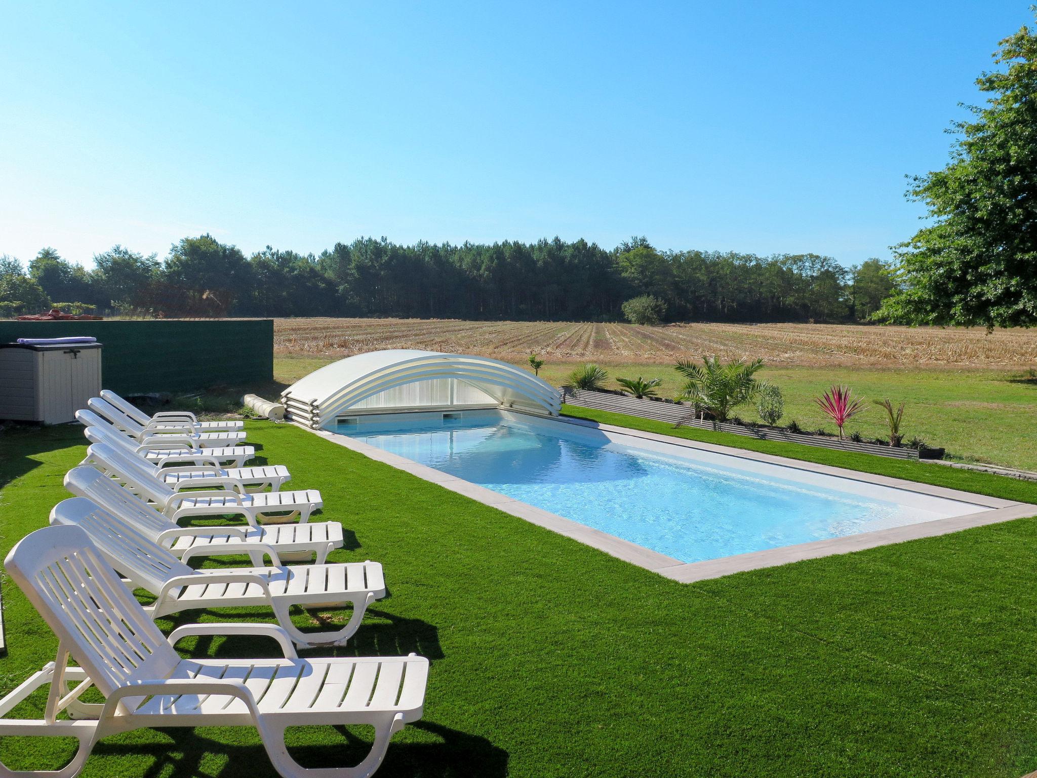 Foto 2 - Casa con 4 camere da letto a Soustons con piscina privata e giardino