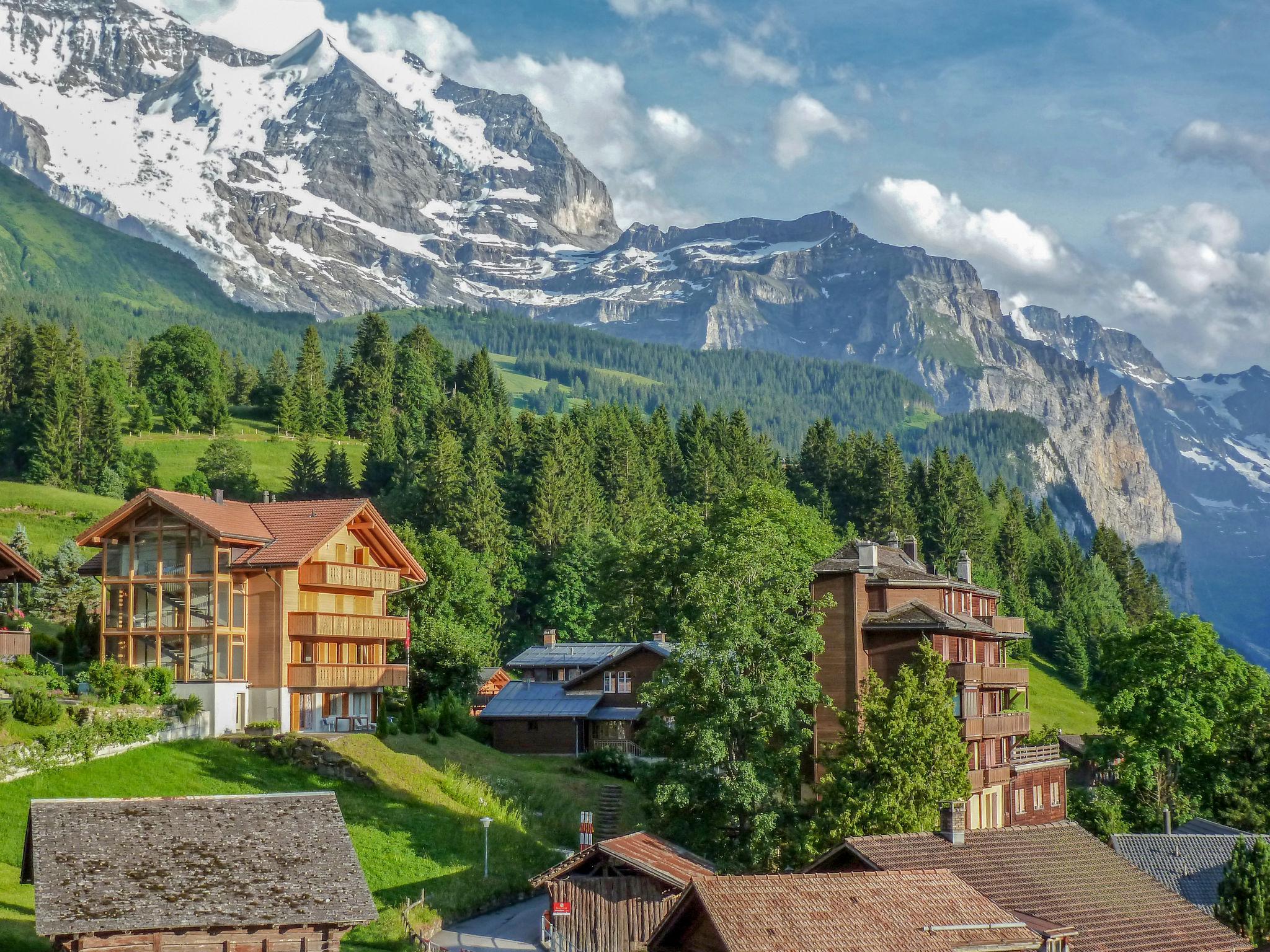 Foto 15 - Apartamento de 2 quartos em Lauterbrunnen com vista para a montanha