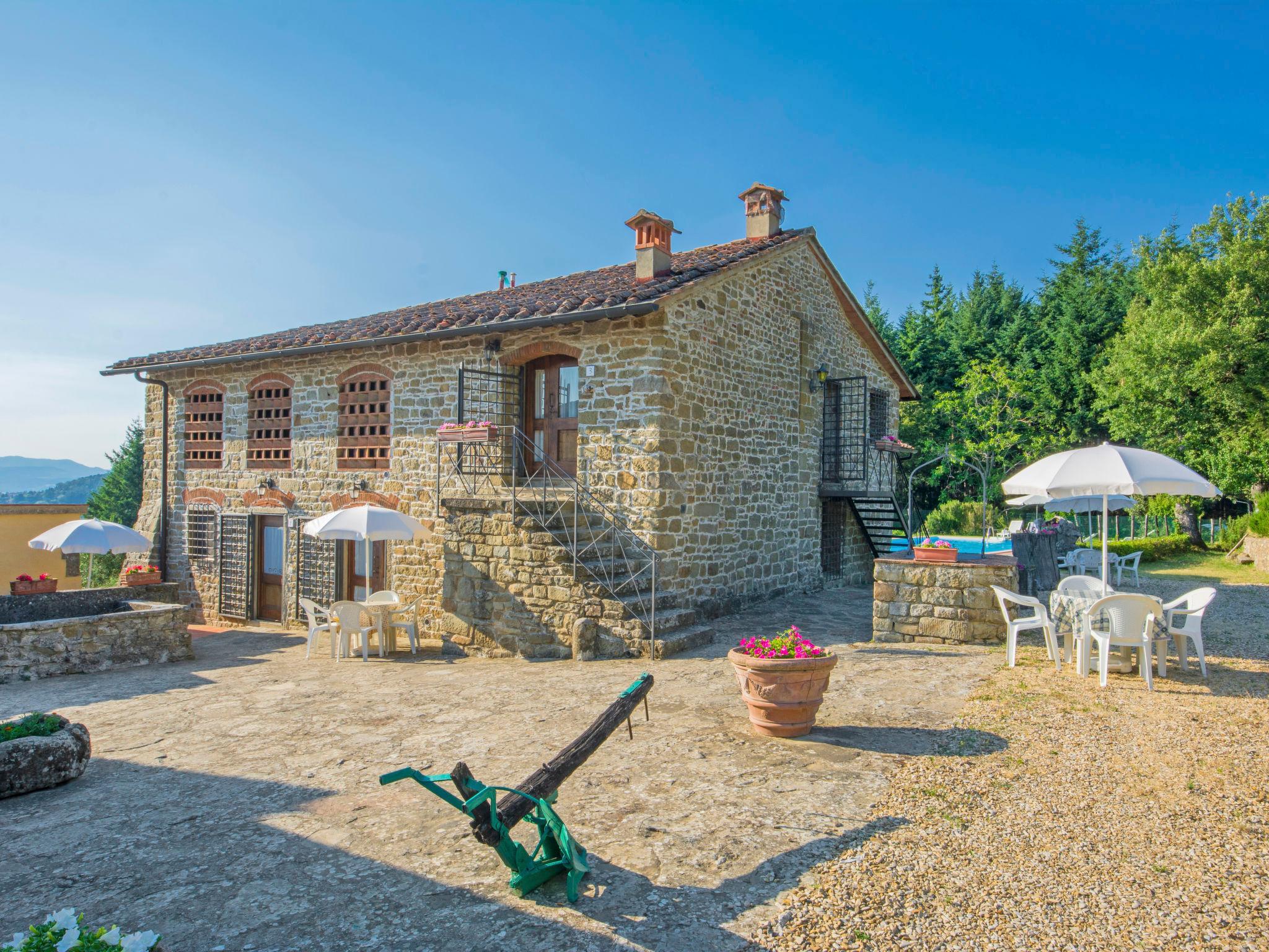 Foto 2 - Appartamento con 2 camere da letto a Pelago con piscina e giardino