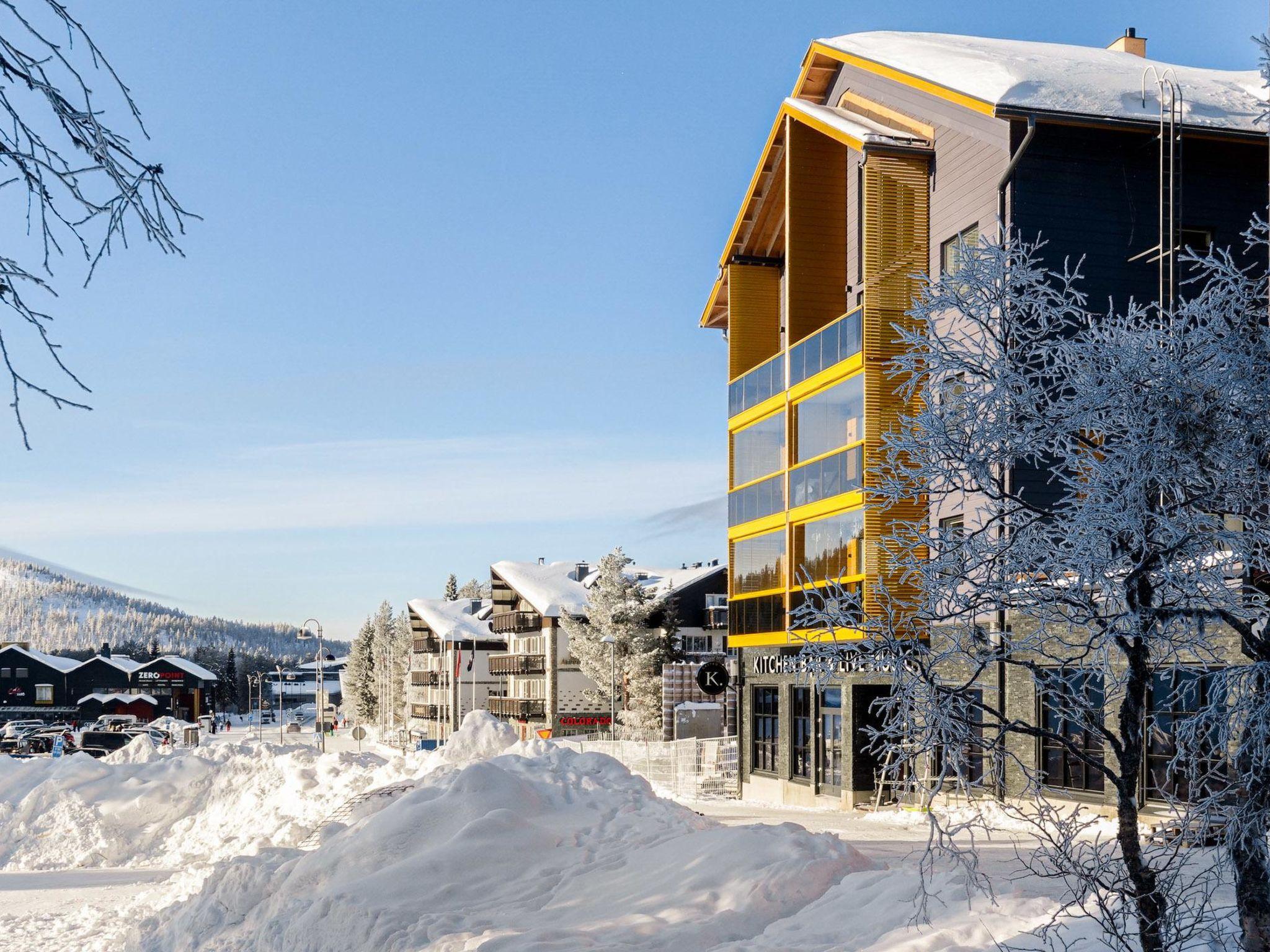 Foto 8 - Casa de 1 habitación en Kittilä con sauna y vistas a la montaña