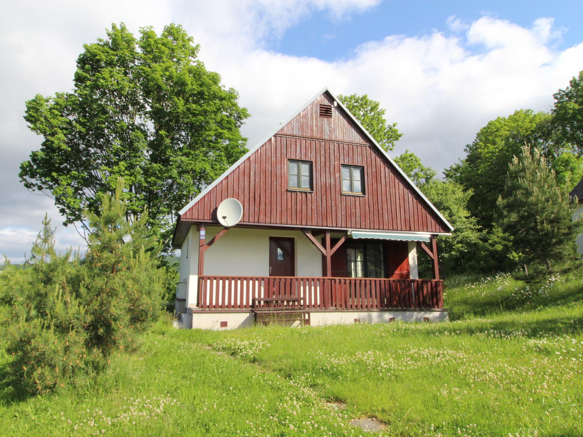 Foto 35 - Haus mit 3 Schlafzimmern in Černý Důl mit schwimmbad und garten