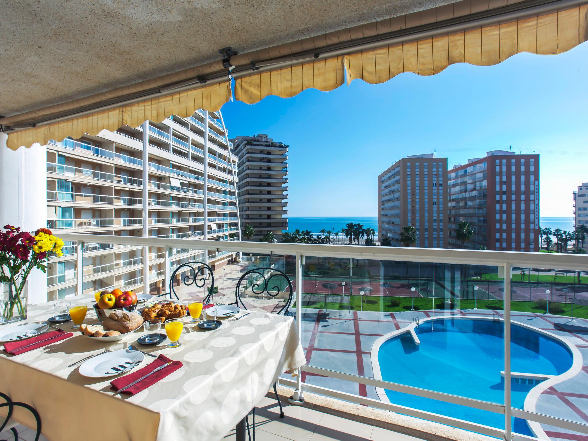 Foto 1 - Apartamento de 3 habitaciones en Cullera con piscina y vistas al mar