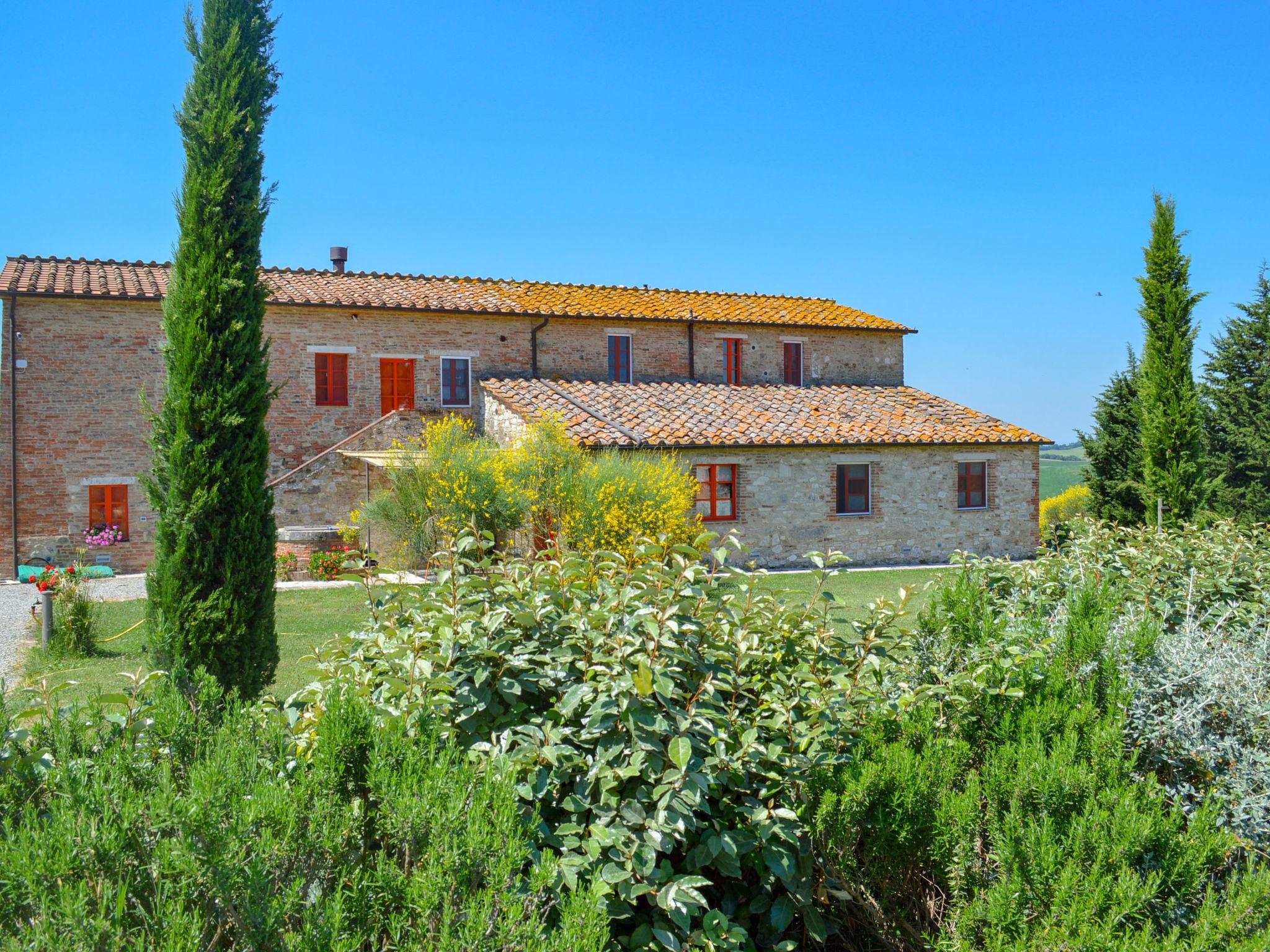 Foto 20 - Appartamento con 3 camere da letto a Asciano con piscina e giardino