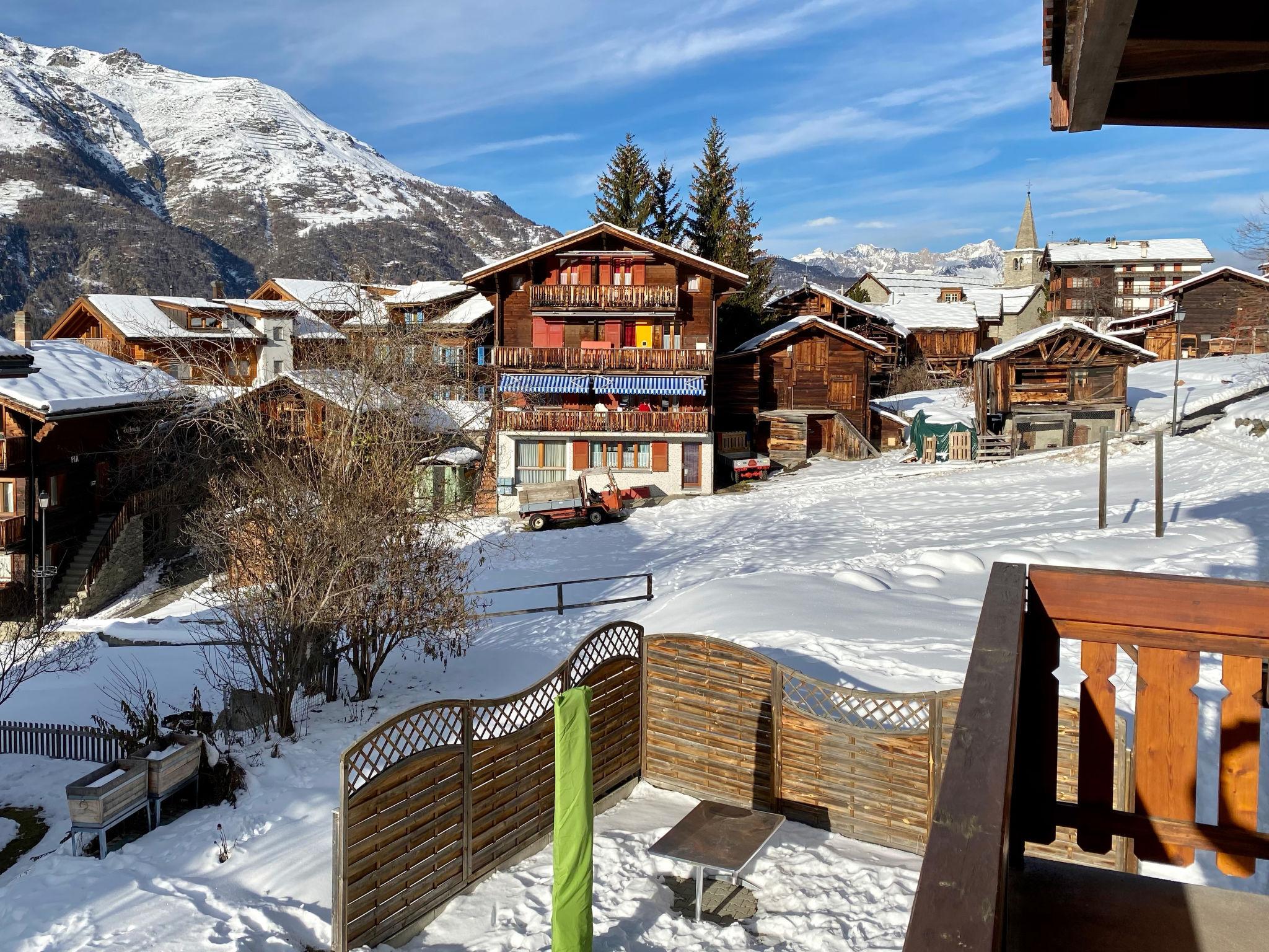 Photo 38 - Appartement de 3 chambres à Grächen avec jardin et vues sur la montagne