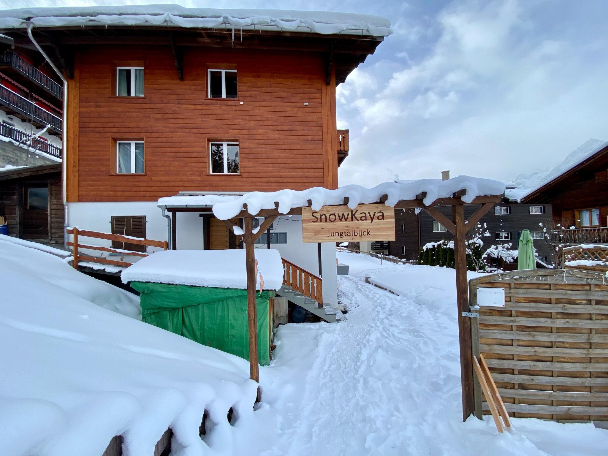 Foto 42 - Apartamento de 3 habitaciones en Grächen con jardín y vistas a la montaña