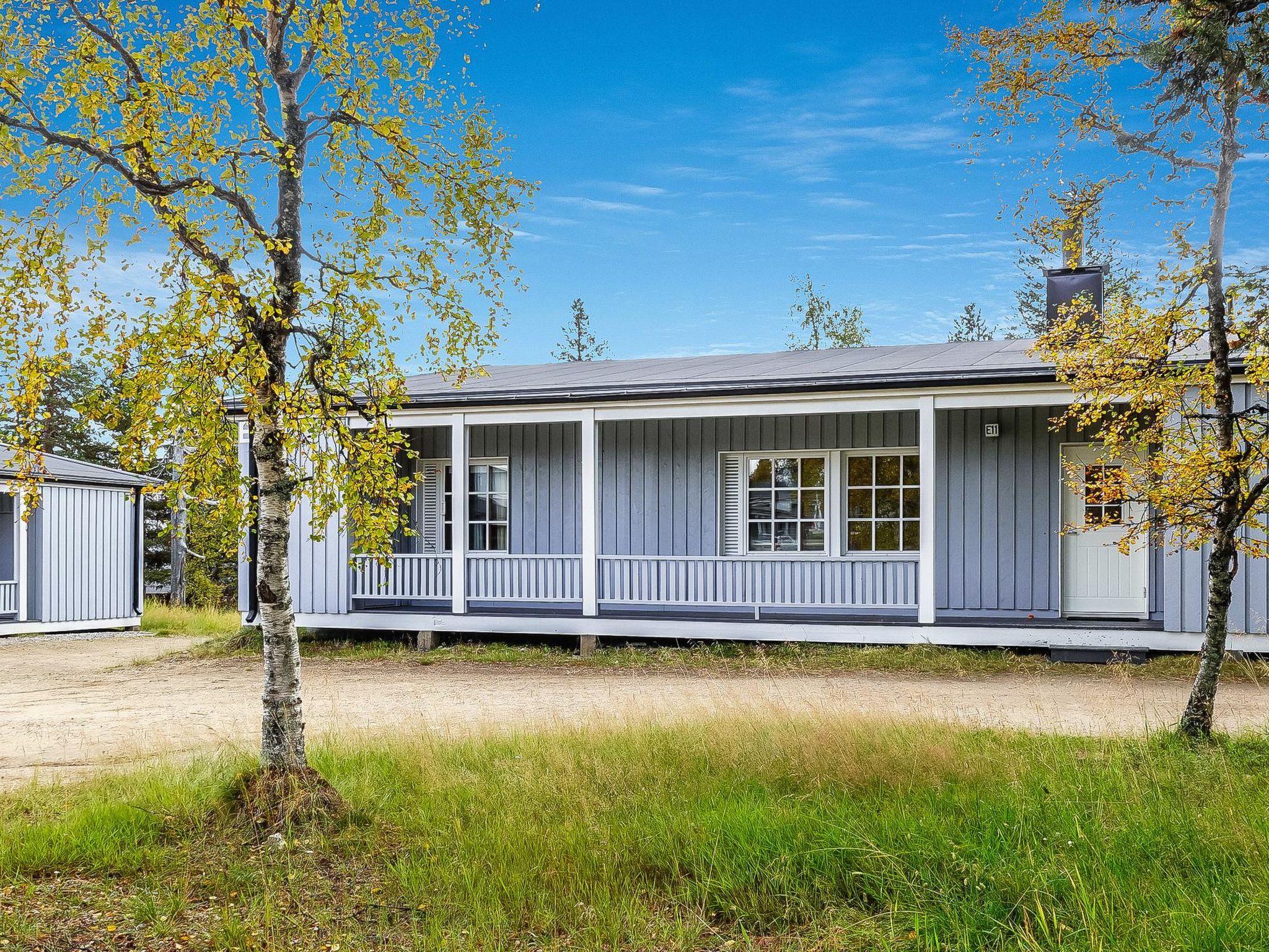 Foto 1 - Casa de 2 quartos em Inari com sauna e vista para a montanha