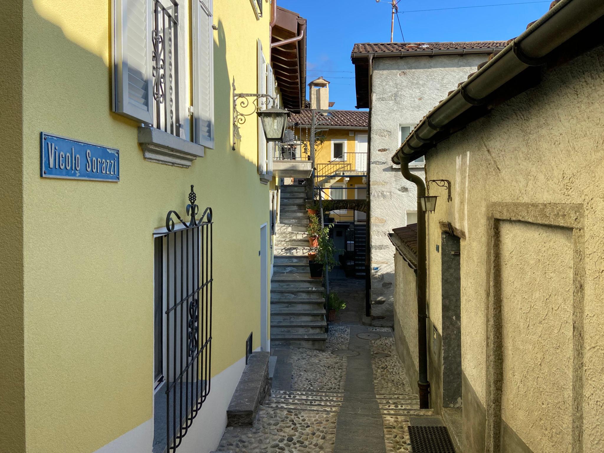 Foto 10 - Appartamento con 1 camera da letto a Ronco sopra Ascona con vista sulle montagne