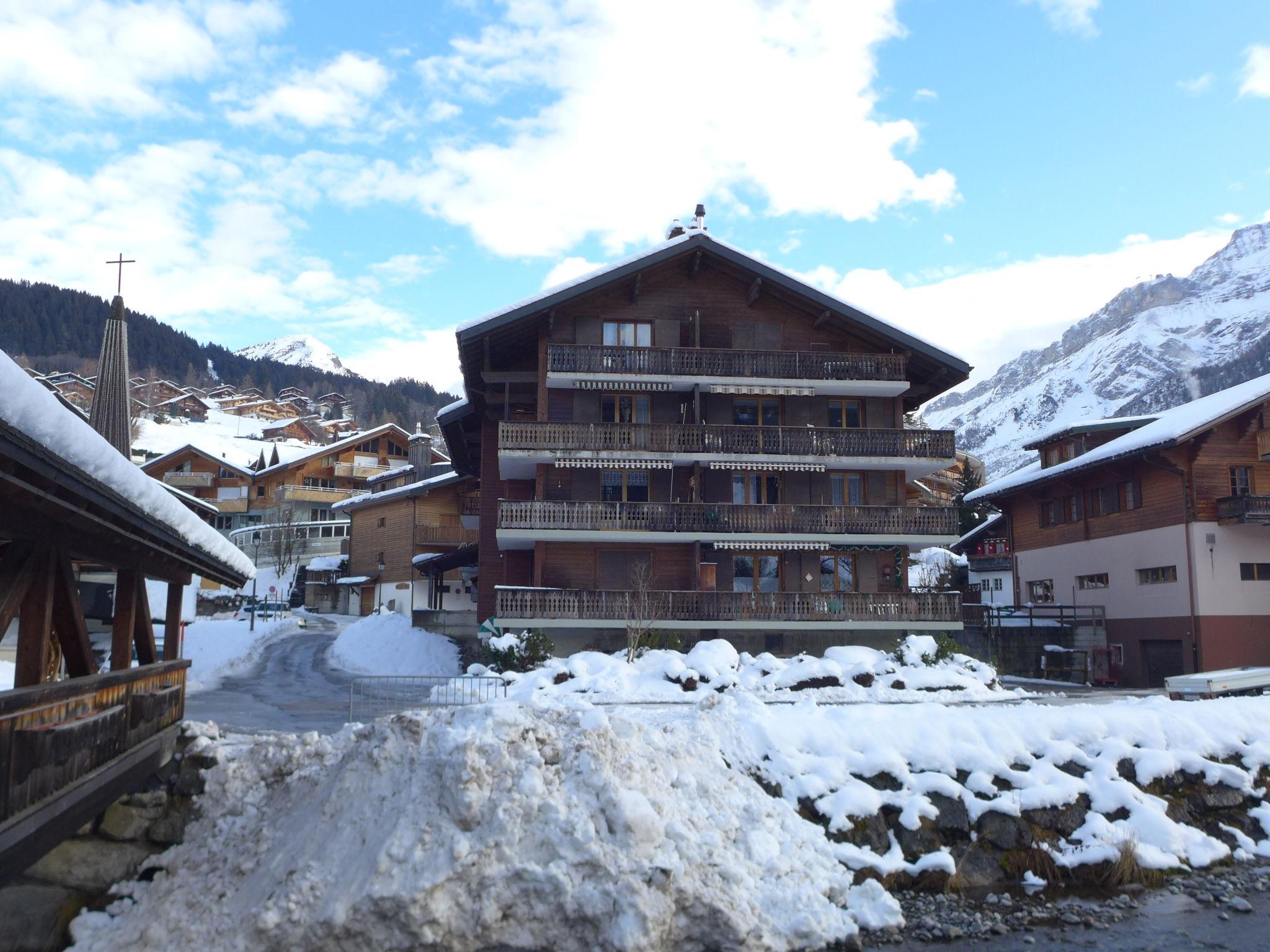 Photo 14 - Appartement de 2 chambres à Ormont-Dessus avec vues sur la montagne