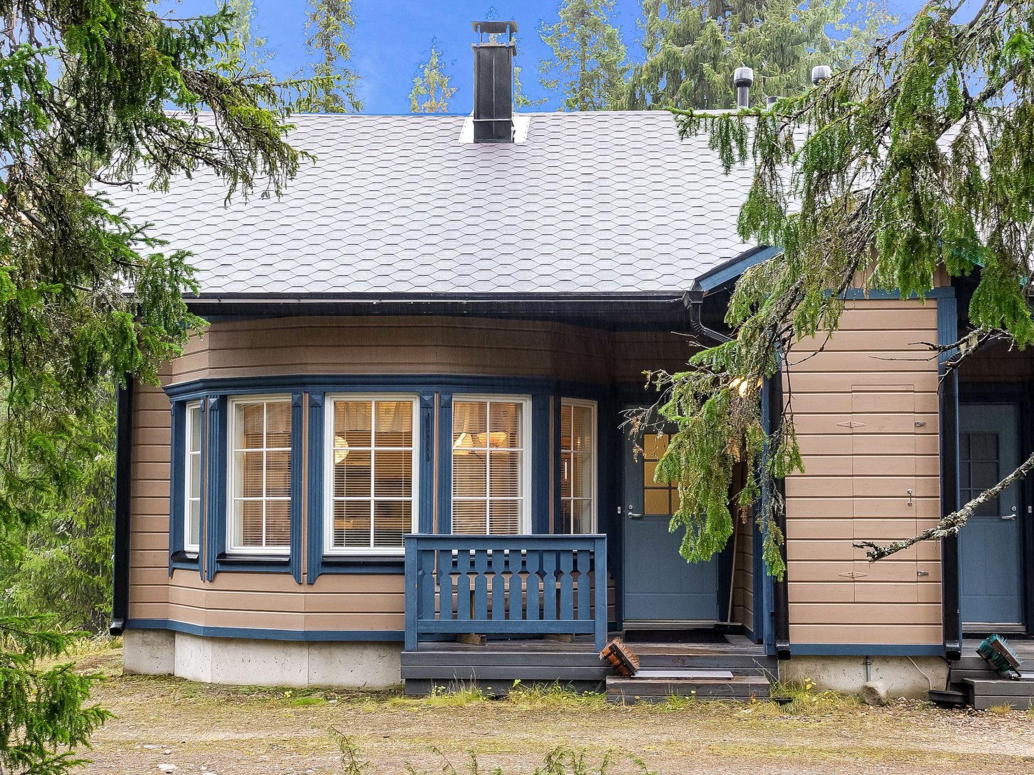 Foto 5 - Haus mit 1 Schlafzimmer in Pudasjärvi mit sauna und blick auf die berge