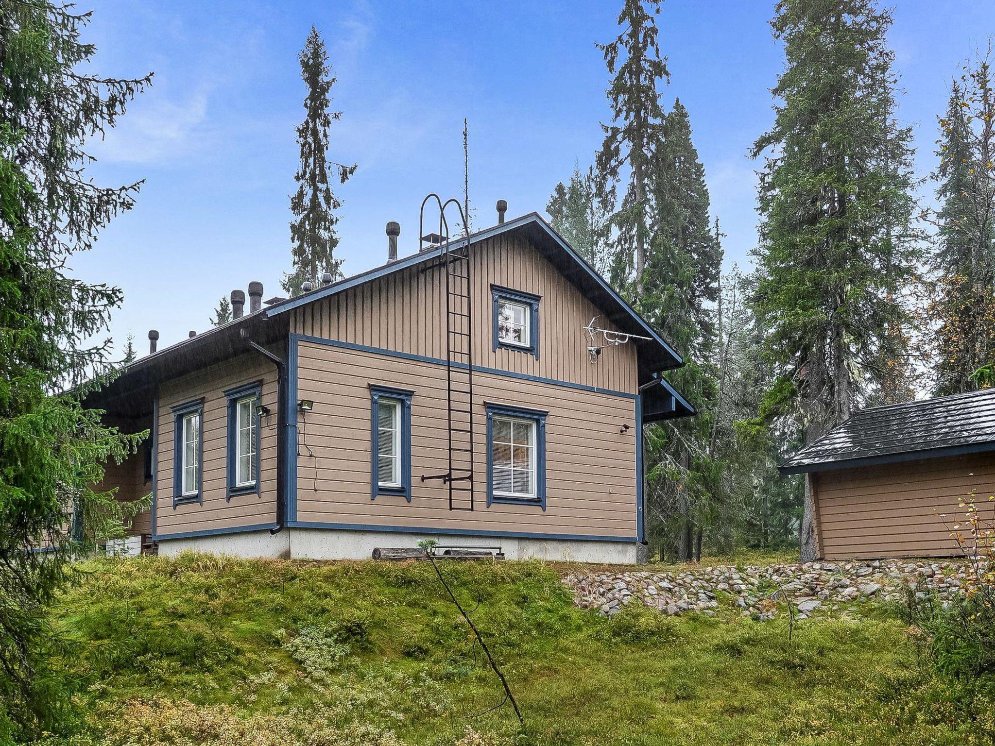 Foto 7 - Haus mit 1 Schlafzimmer in Pudasjärvi mit sauna und blick auf die berge
