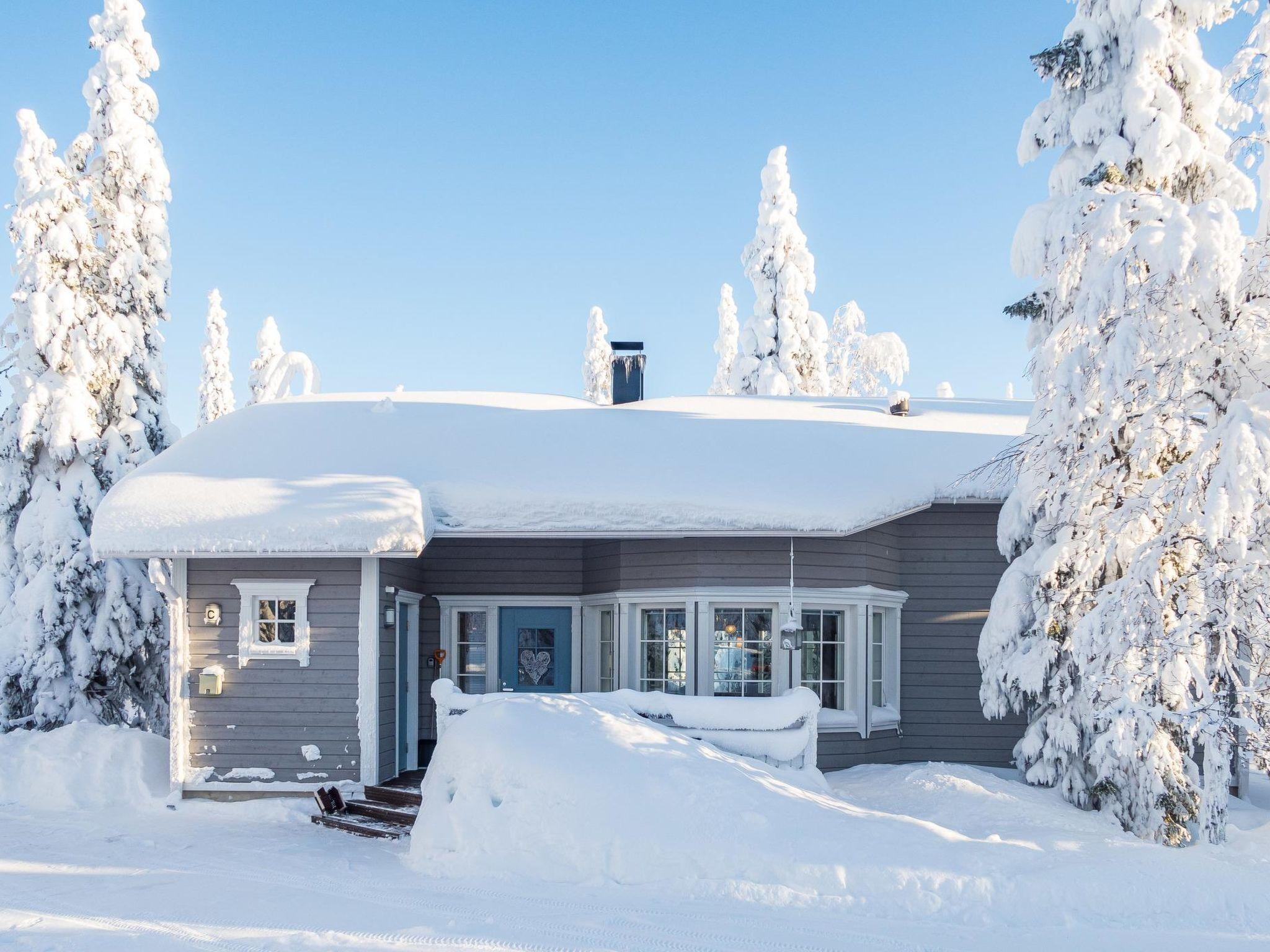 Foto 1 - Haus mit 2 Schlafzimmern in Kuusamo mit sauna und blick auf die berge