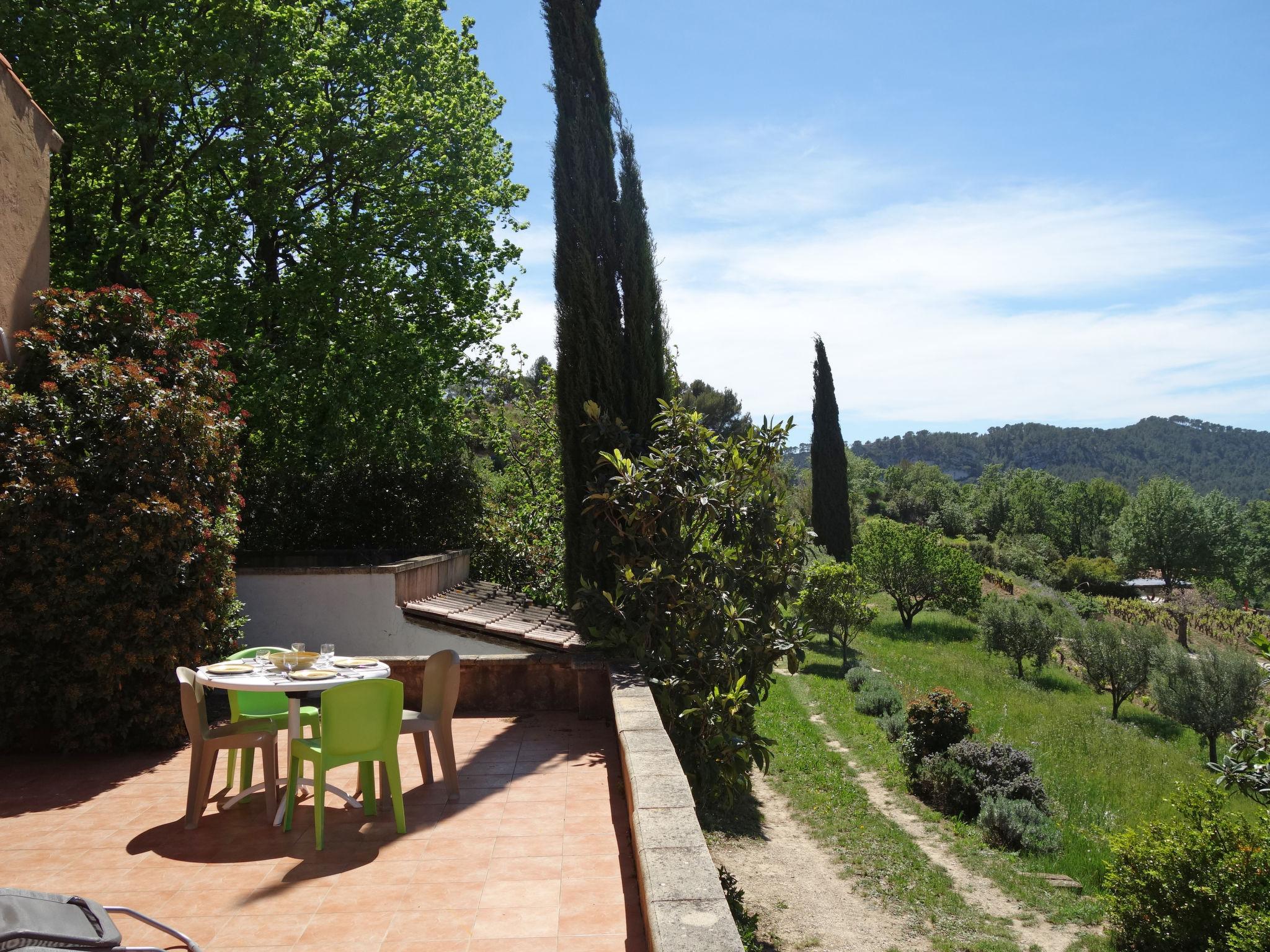 Foto 3 - Casa con 2 camere da letto a La Cadière-d'Azur con giardino e vista mare