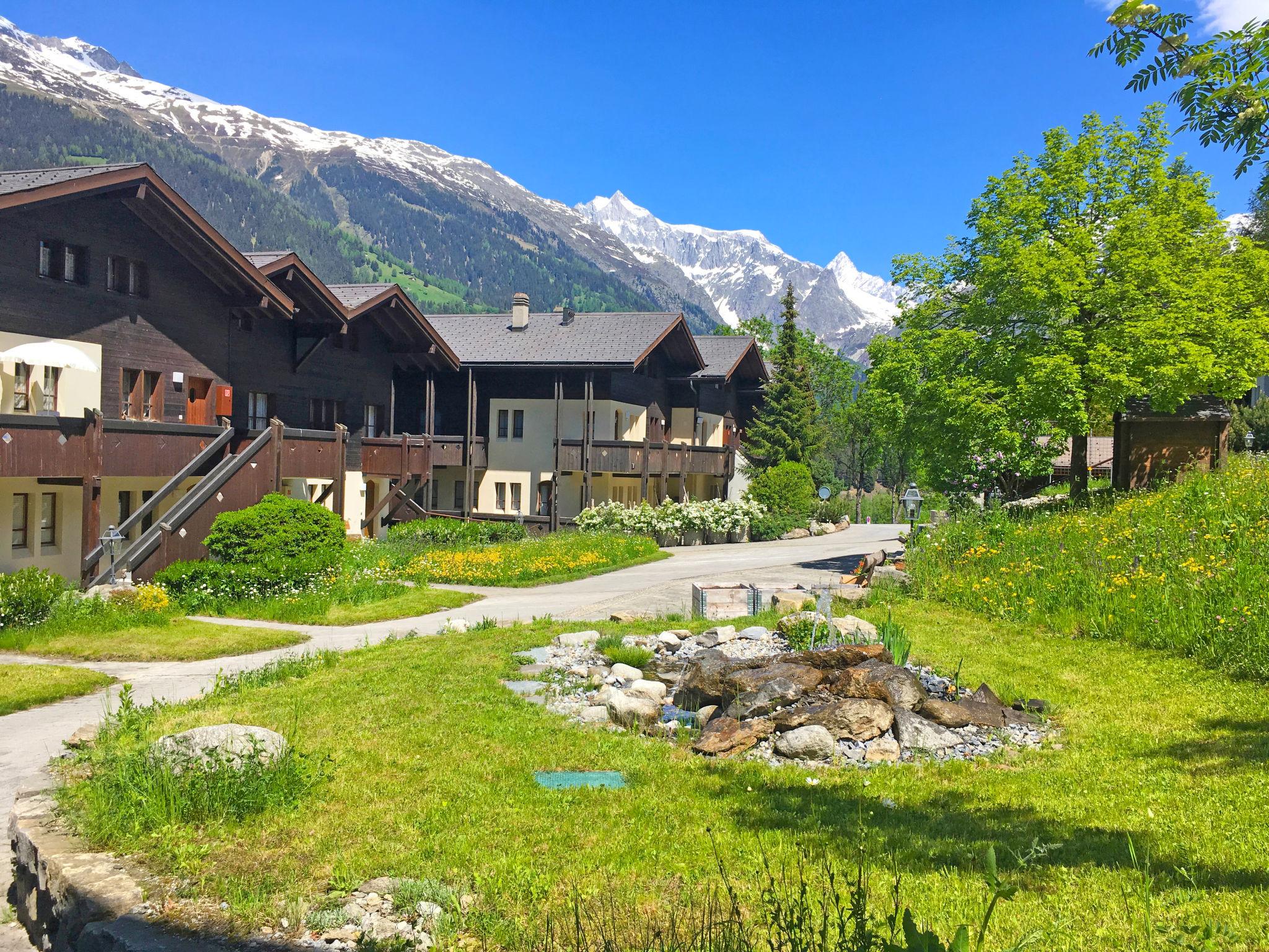 Photo 1 - Appartement de 2 chambres à Ernen avec sauna et vues sur la montagne