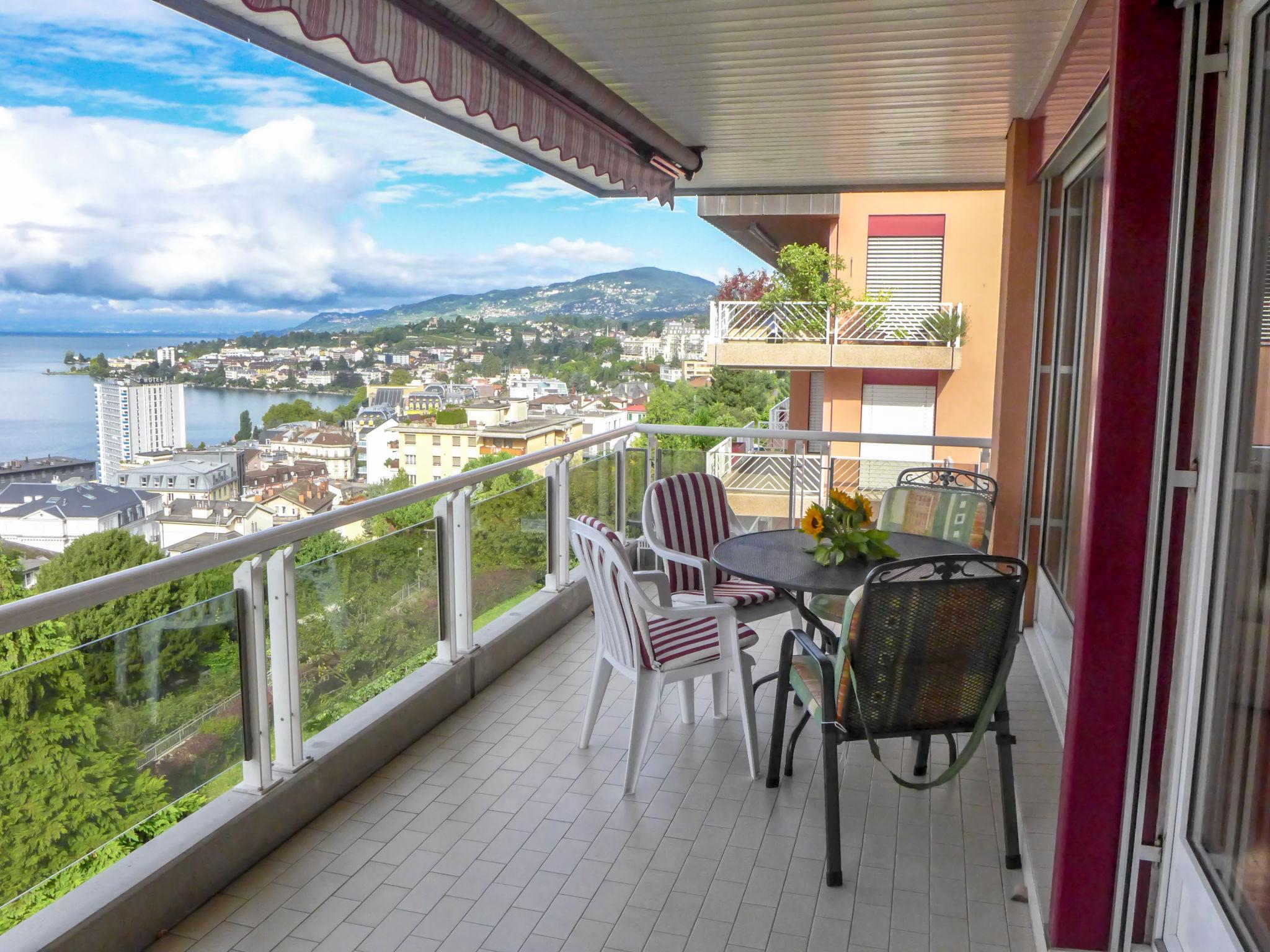 Foto 17 - Apartamento de 3 quartos em Montreux com vista para a montanha