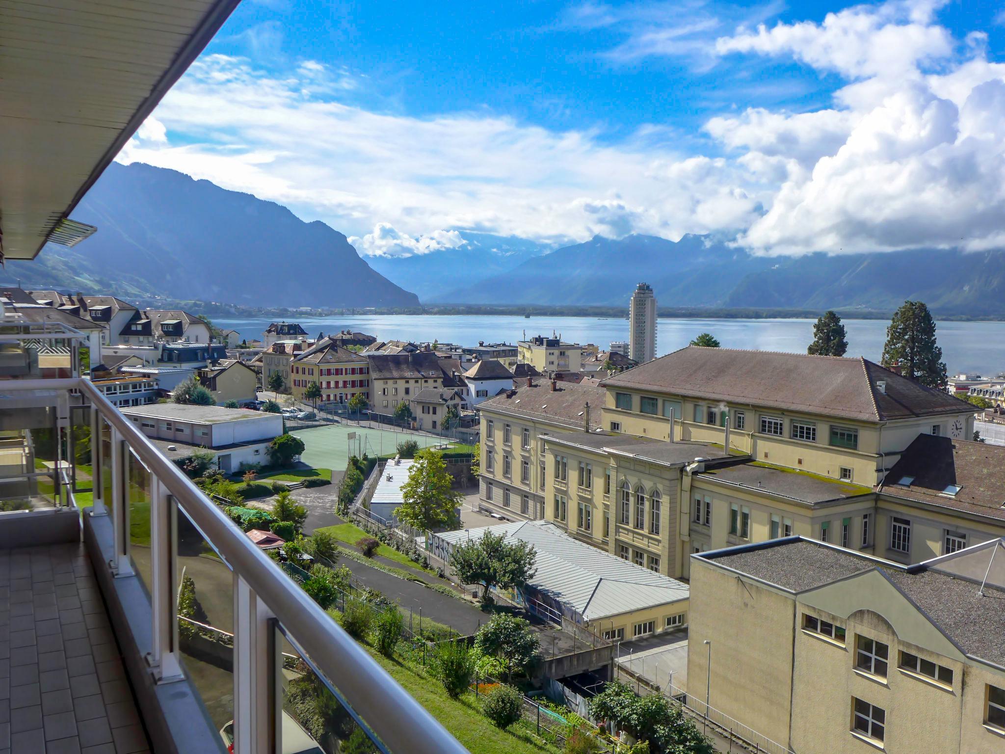 Foto 21 - Apartment mit 3 Schlafzimmern in Montreux mit blick auf die berge