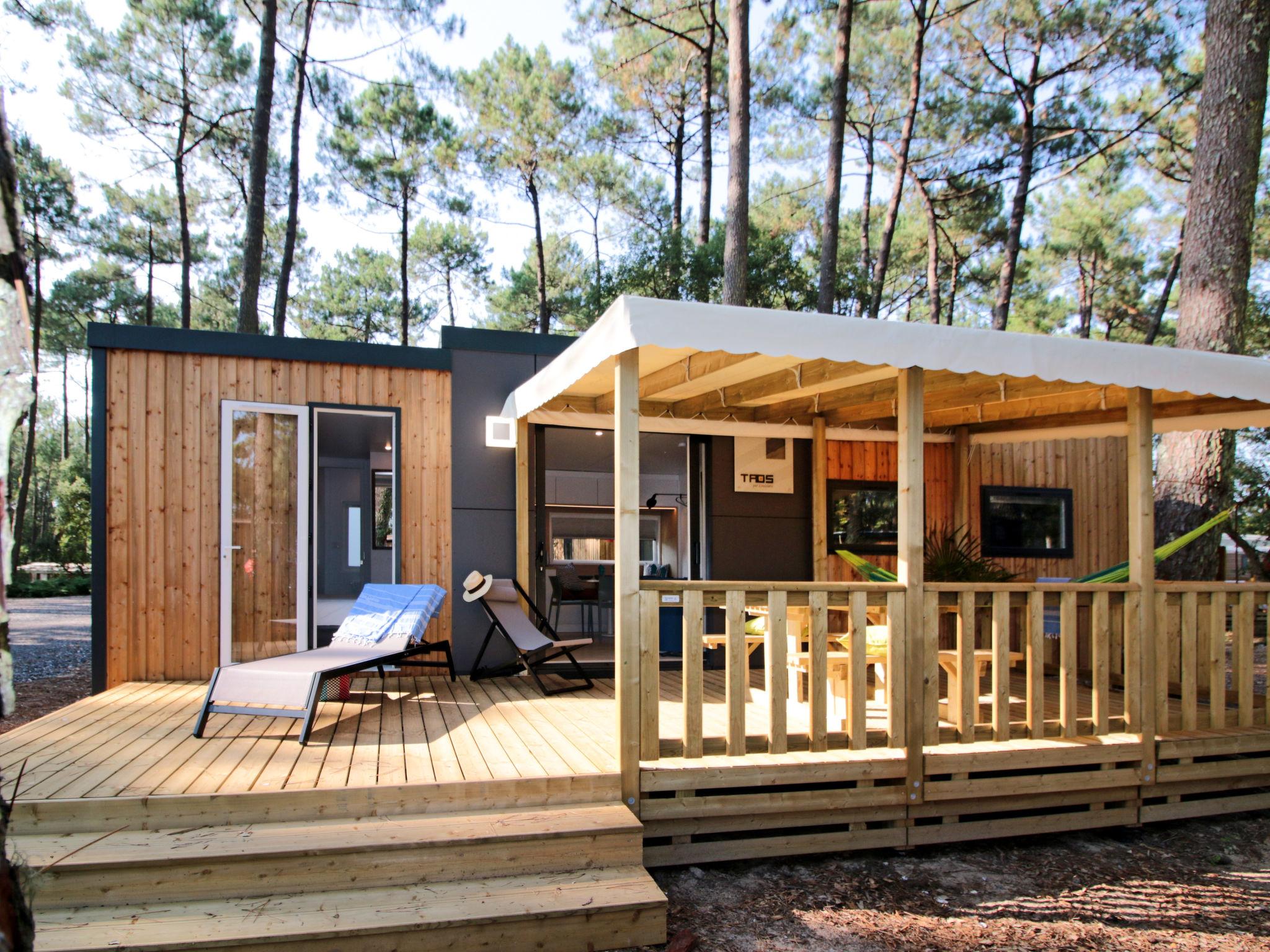 Foto 1 - Casa con 3 camere da letto a Ondres con piscina e vista mare