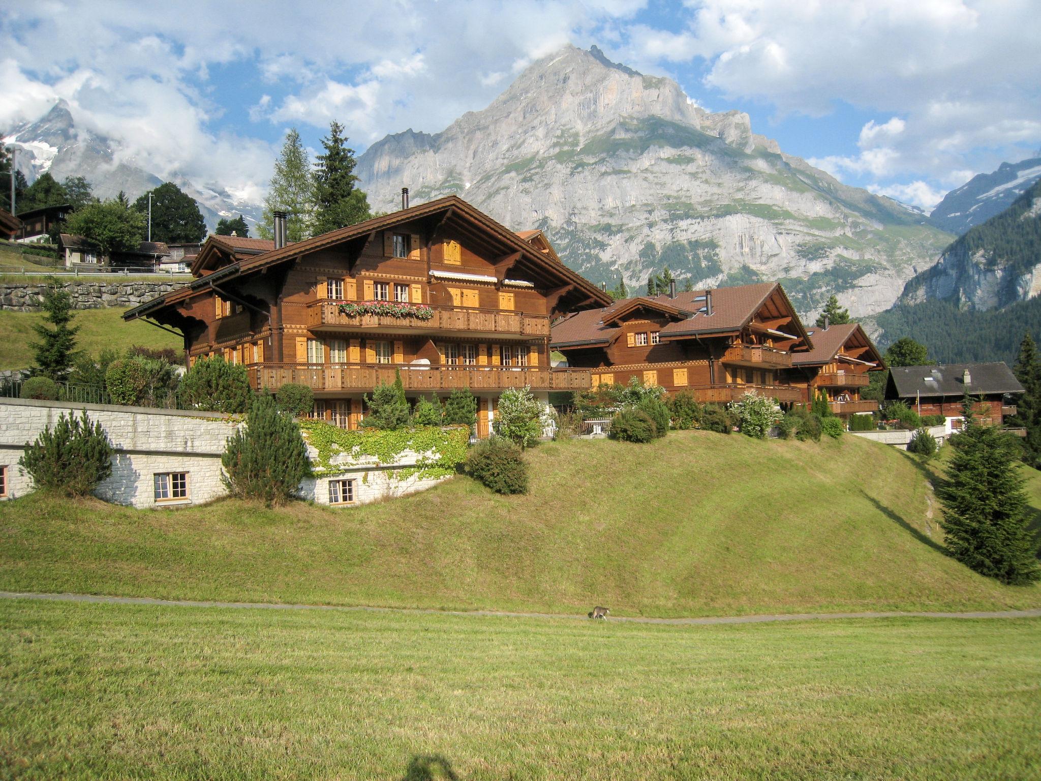 Photo 1 - Appartement de 2 chambres à Grindelwald avec vues sur la montagne