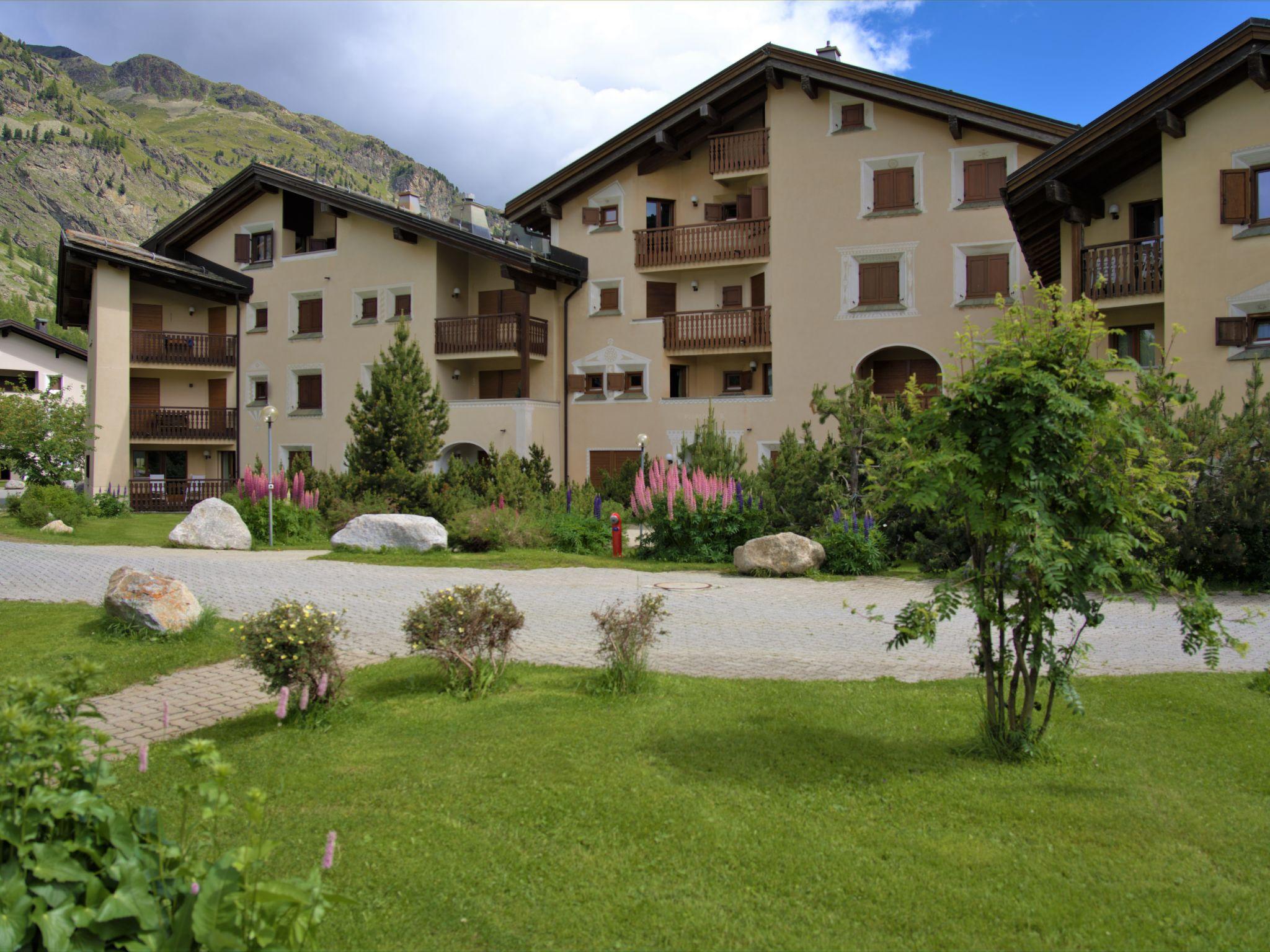 Foto 5 - Appartamento con 2 camere da letto a Sils im Engadin/Segl con giardino