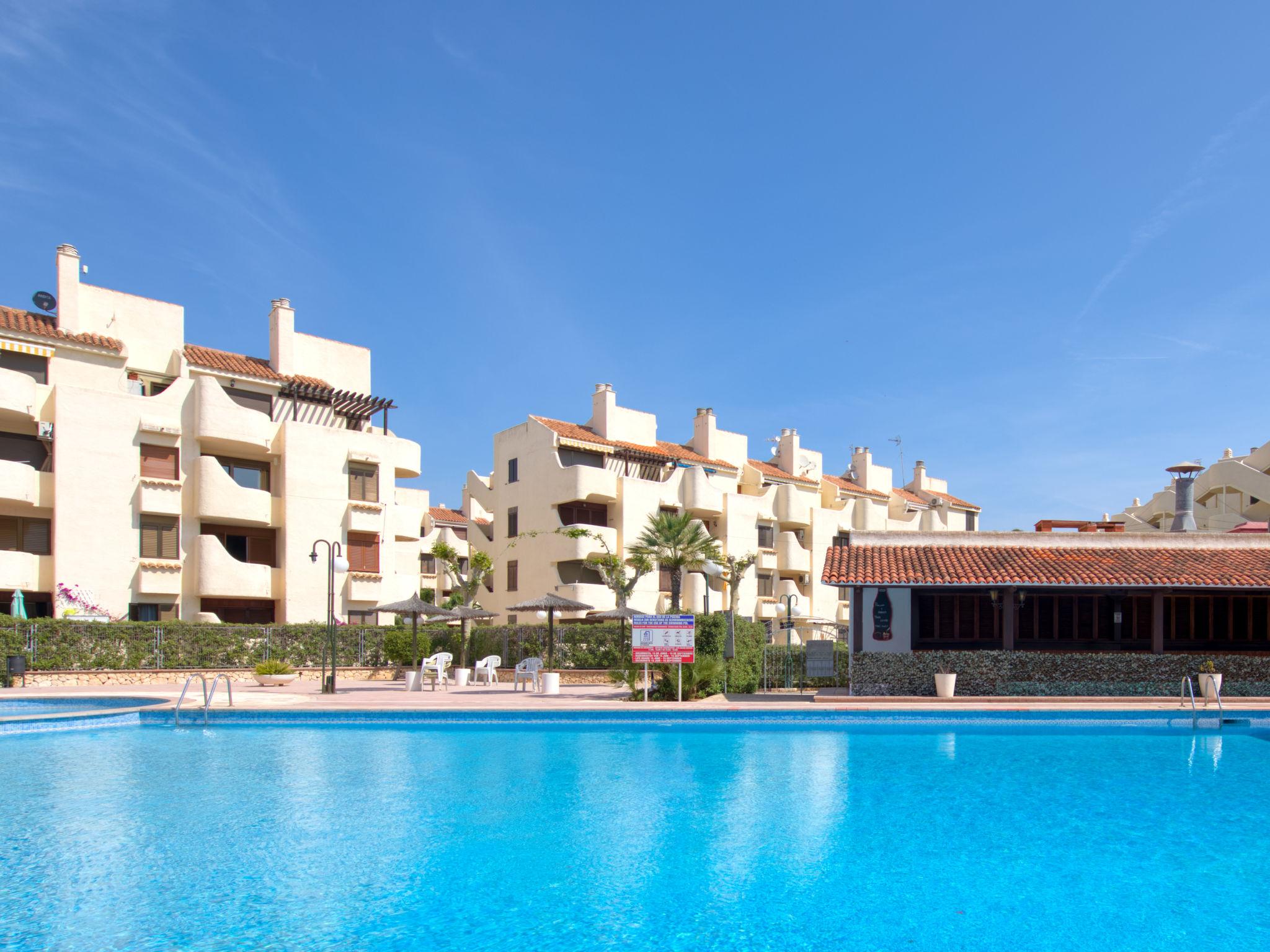 Foto 13 - Apartamento de 2 habitaciones en Dénia con piscina y vistas al mar
