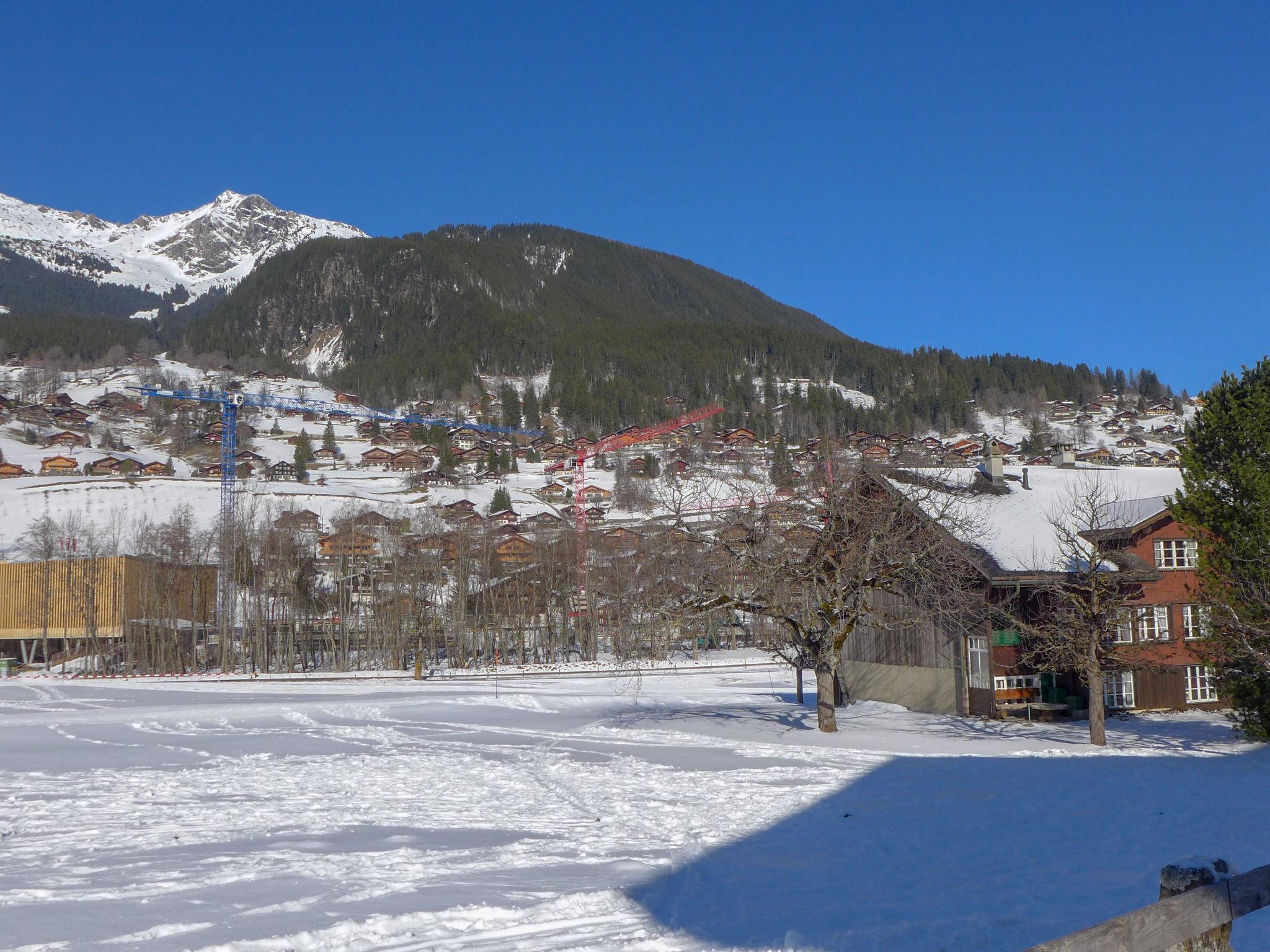 Foto 15 - Apartamento en Grindelwald con jardín