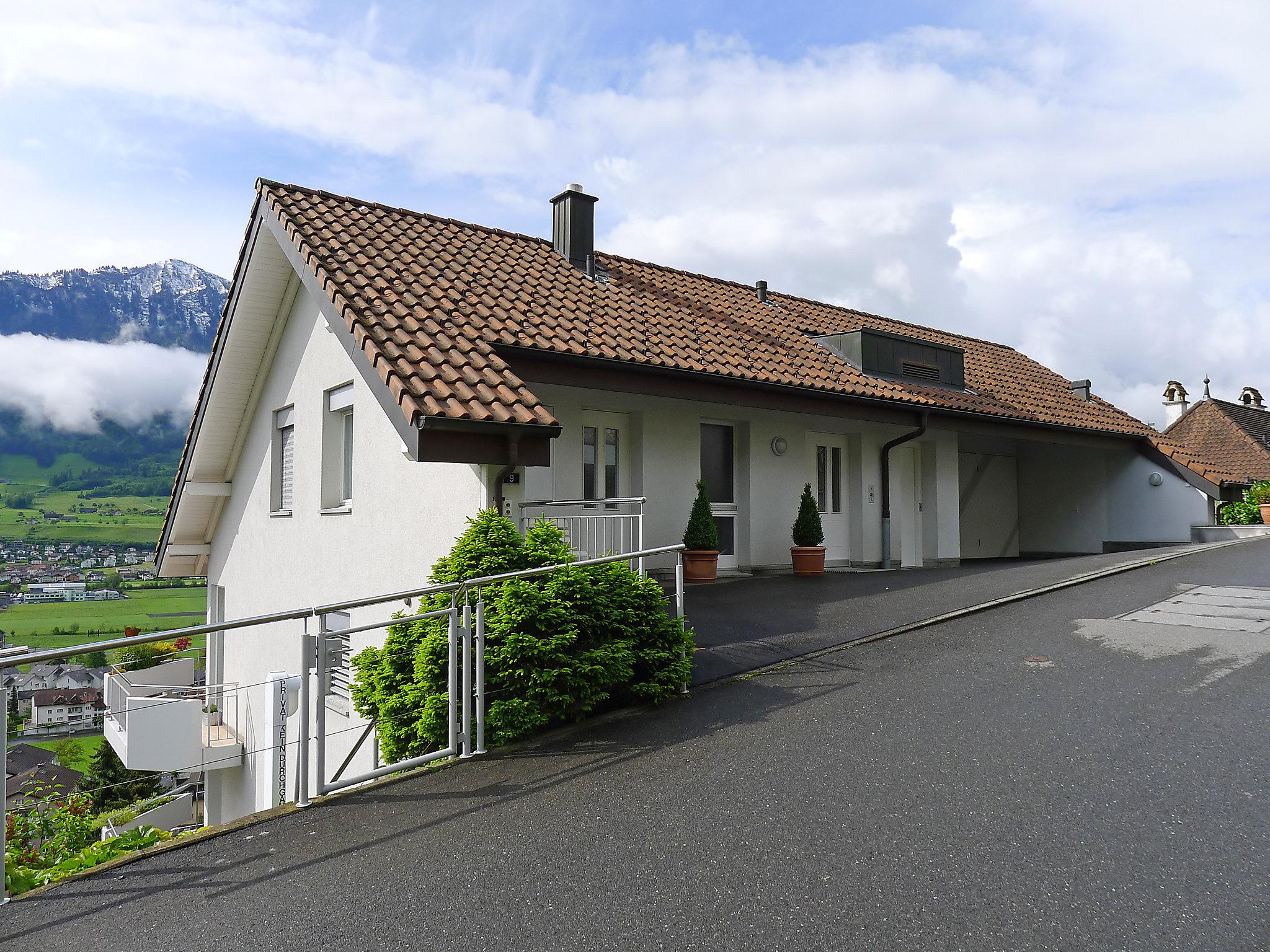 Photo 11 - Appartement de 1 chambre à Ennetbürgen avec jardin et vues sur la montagne