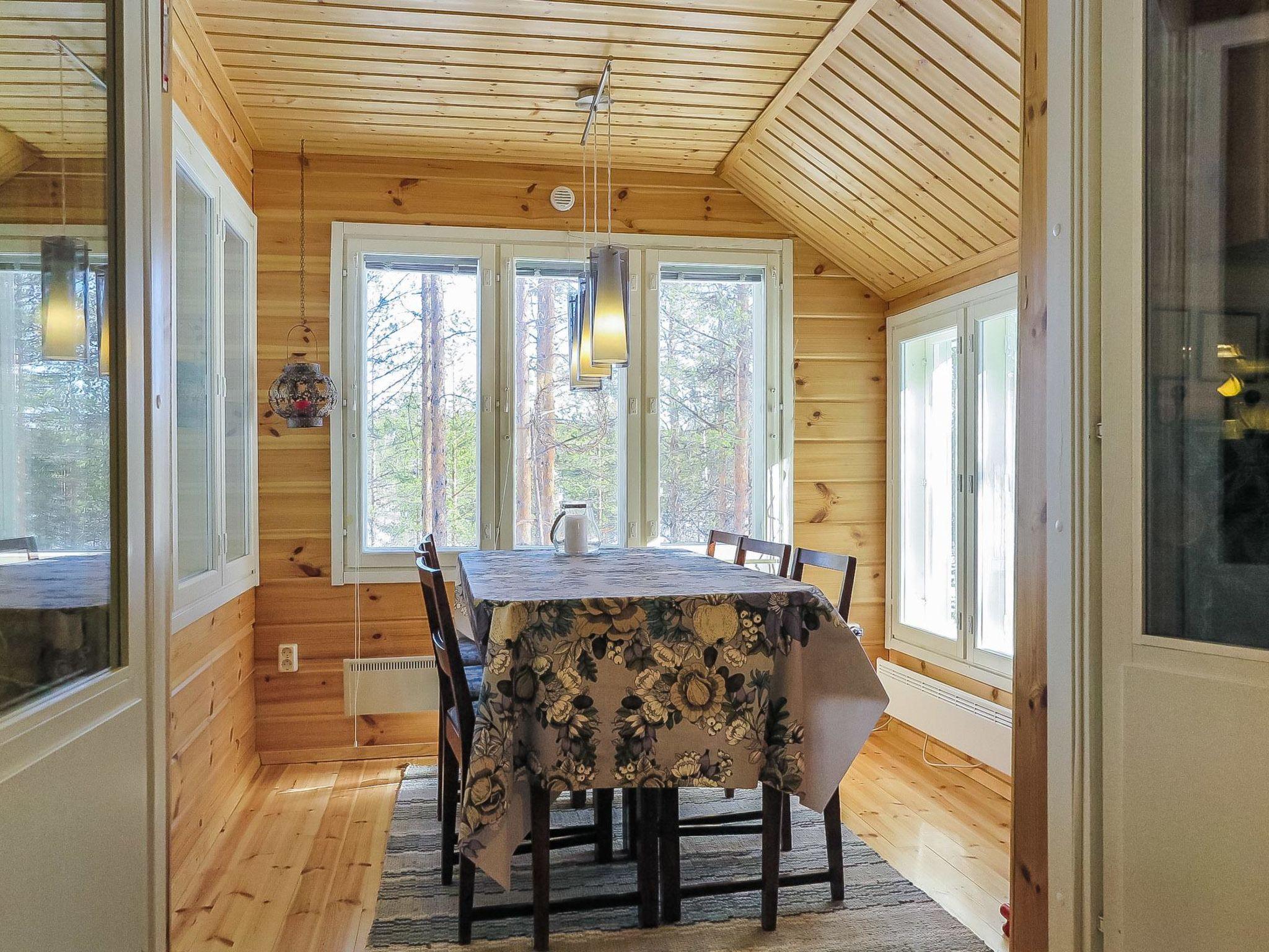 Foto 7 - Casa de 2 habitaciones en Pudasjärvi con sauna y vistas a la montaña
